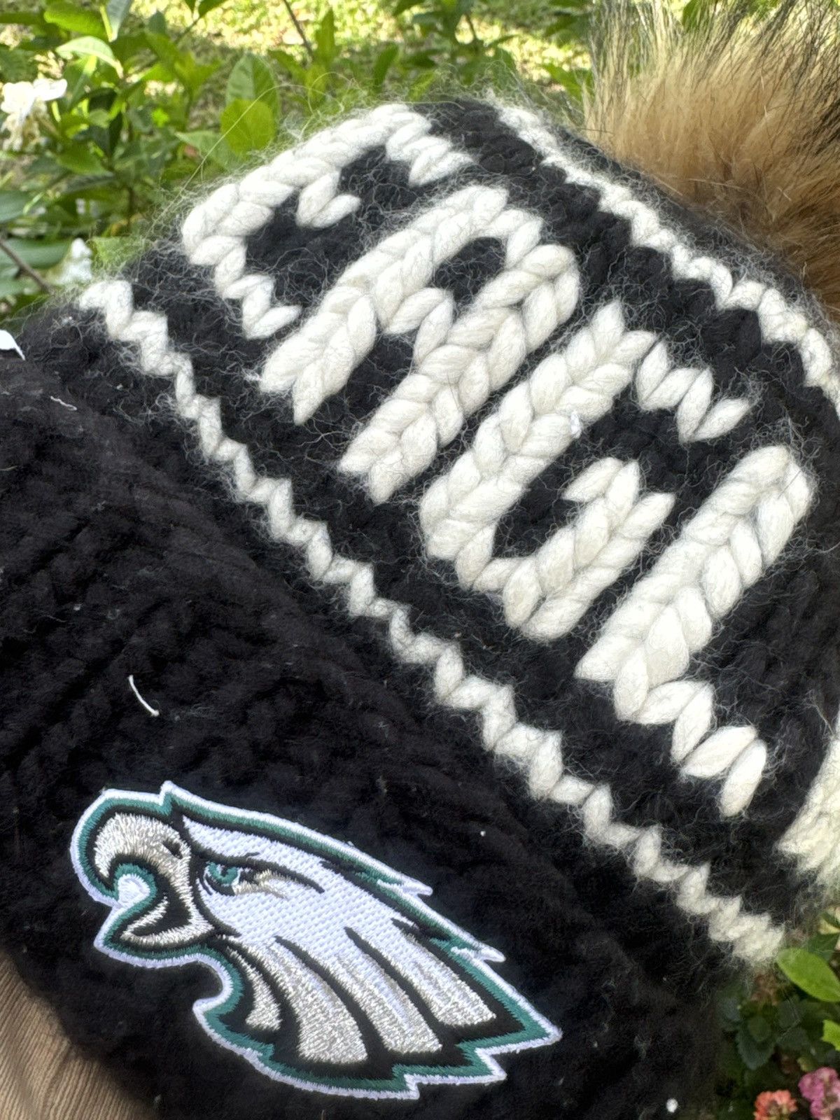 Other Women’s SHXT That J Knit NFL Philadelphia Eagles Beanie Size ONE SIZE - 3 Thumbnail