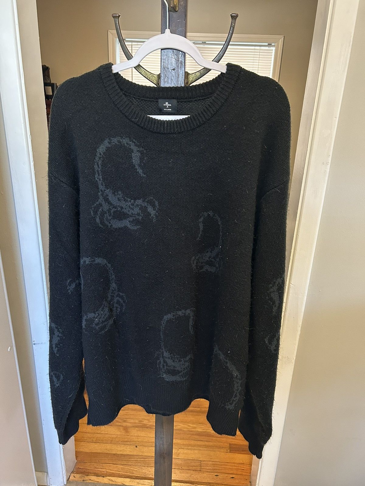 THRILLS Thrills Co Australia Acrylic Scorpion Oversized Sweater Size US XXL / EU 58 / 5 - 1 Thumbnail