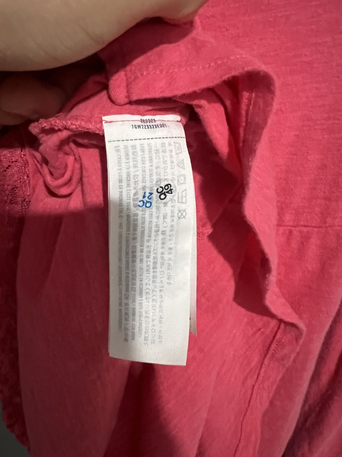 Abercrombie & Fitch Abercrombie Fitch LS T-Shirt Pink Floral Lace Moose logo Y2K Size S / US 4 / IT 40 - 8 Thumbnail