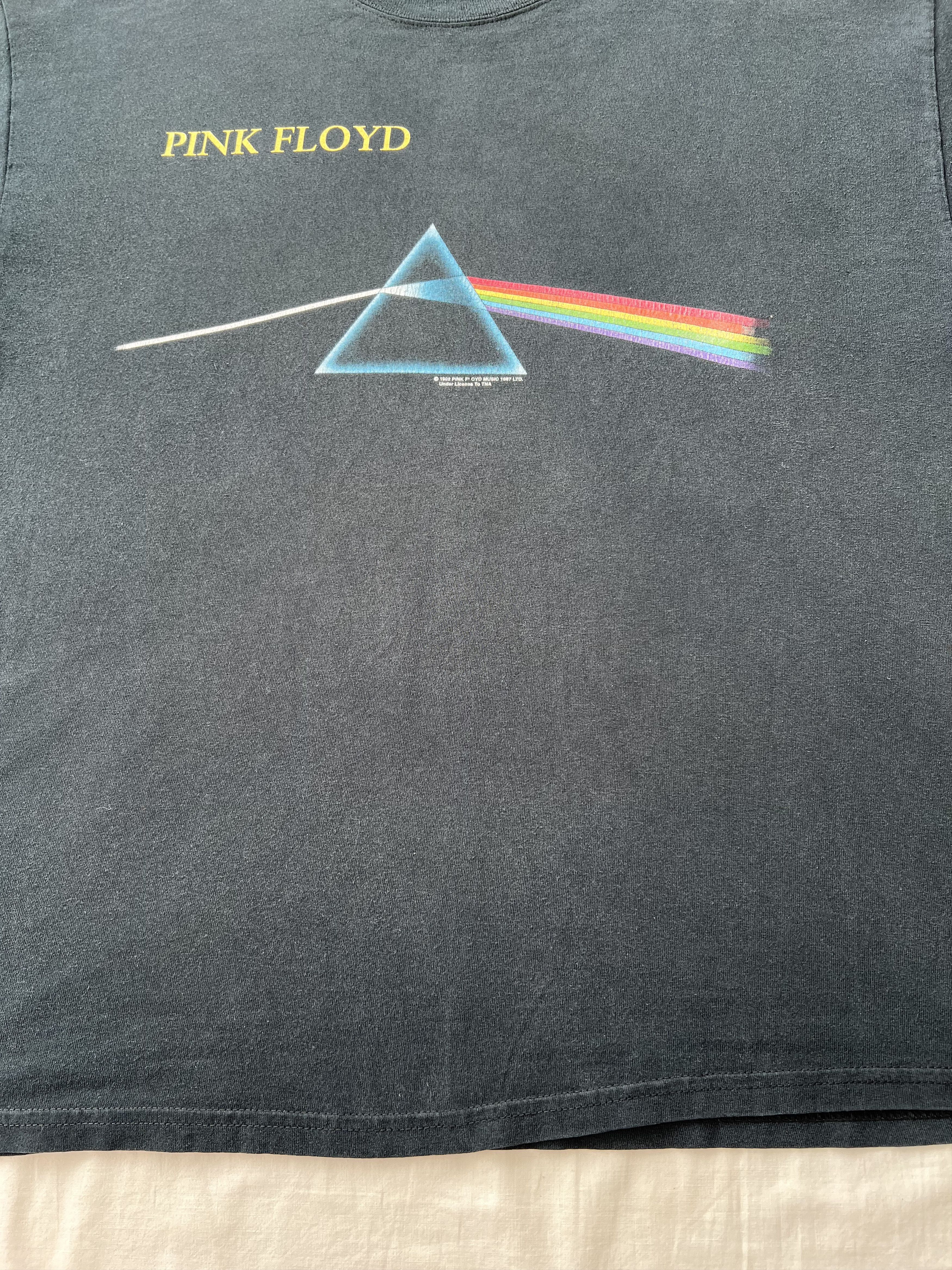 Band Tees Vintage 2000s Pink Floyd The Dark Side of the Moon Reprint Size US XL / EU 56 / 4 - 6 Thumbnail
