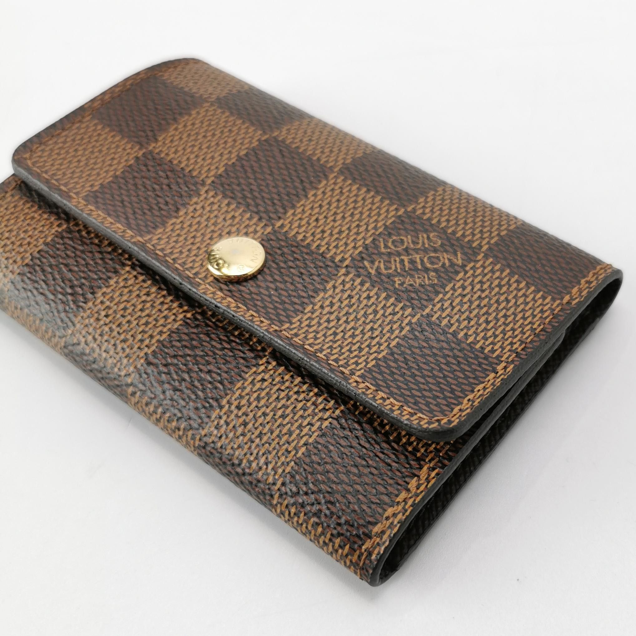 Louis Vuitton Louis Vuitton (LV) Portable Letter Logo Checkerboard Key Ba Size ONE SIZE - 9 Thumbnail