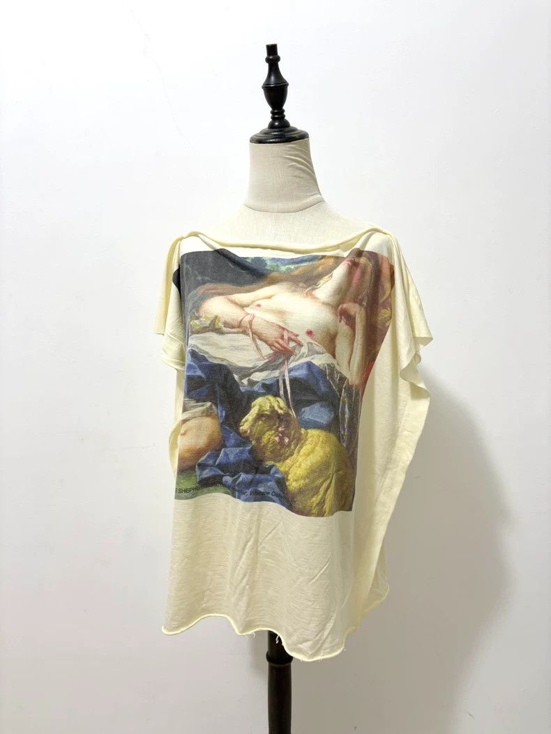 Vivienne Westwood Vivienne Westwood Mid-old oil painting square T-shirt vest Size M / US 6-8 / IT 42-44 - 1 Thumbnail