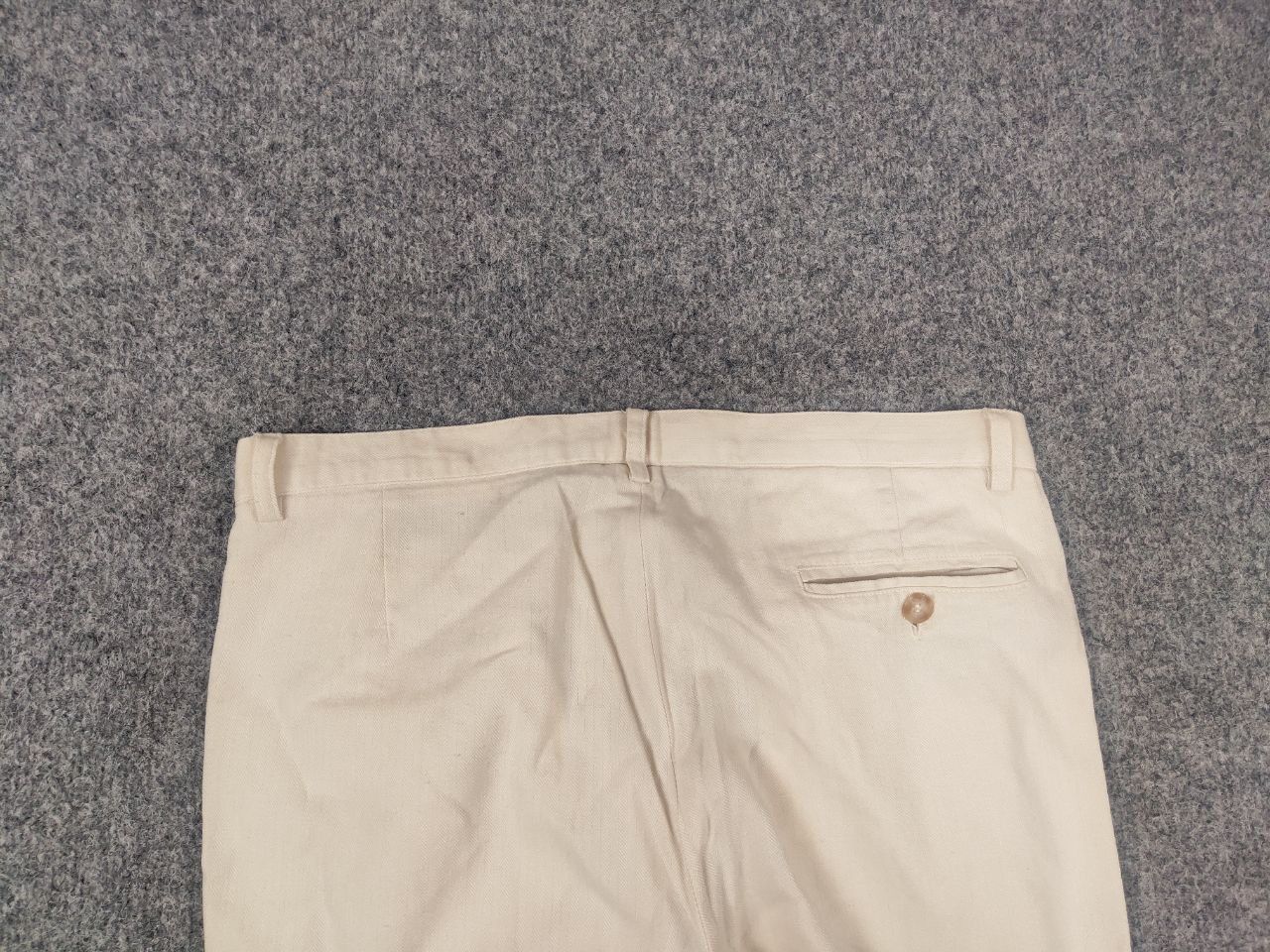 Dolce & Gabbana Vintage 90s Dolce & Gabbana Cotton herringbone Trouser Pants Size US 34 / EU 50 - 10 Thumbnail