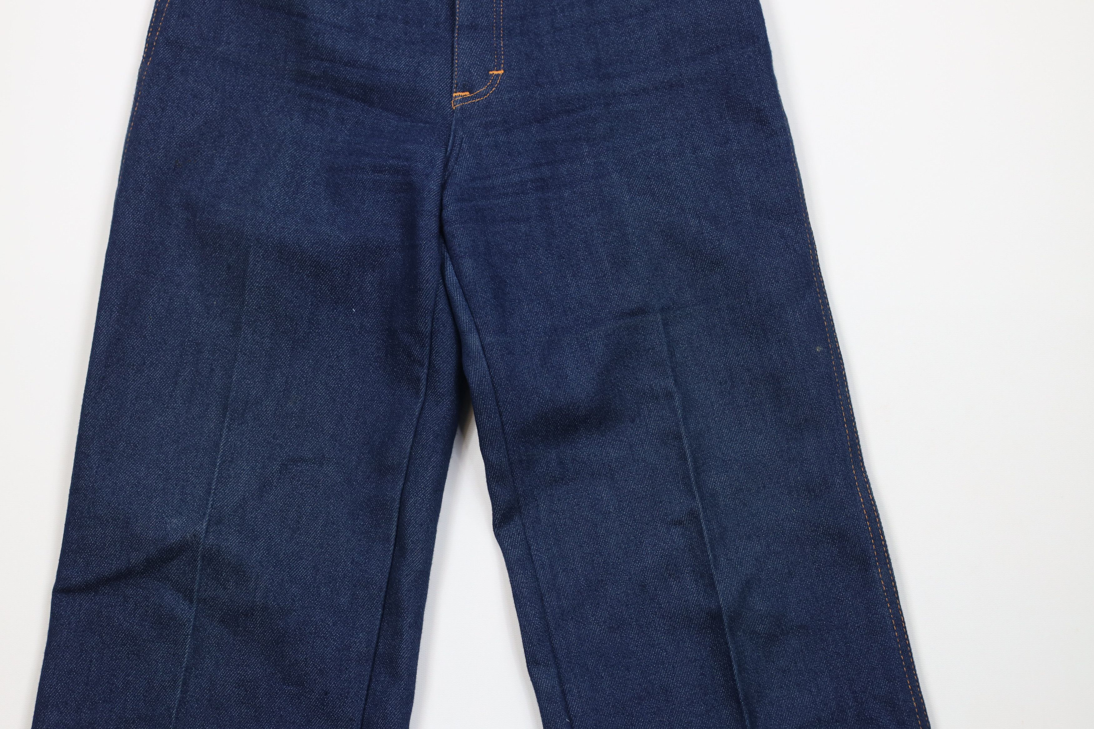 Vintage Vintage 70s Streetwear Wide Leg Bell Bottoms Jeans Blue USA Size 30" / US 8 / IT 44 - 3 Thumbnail