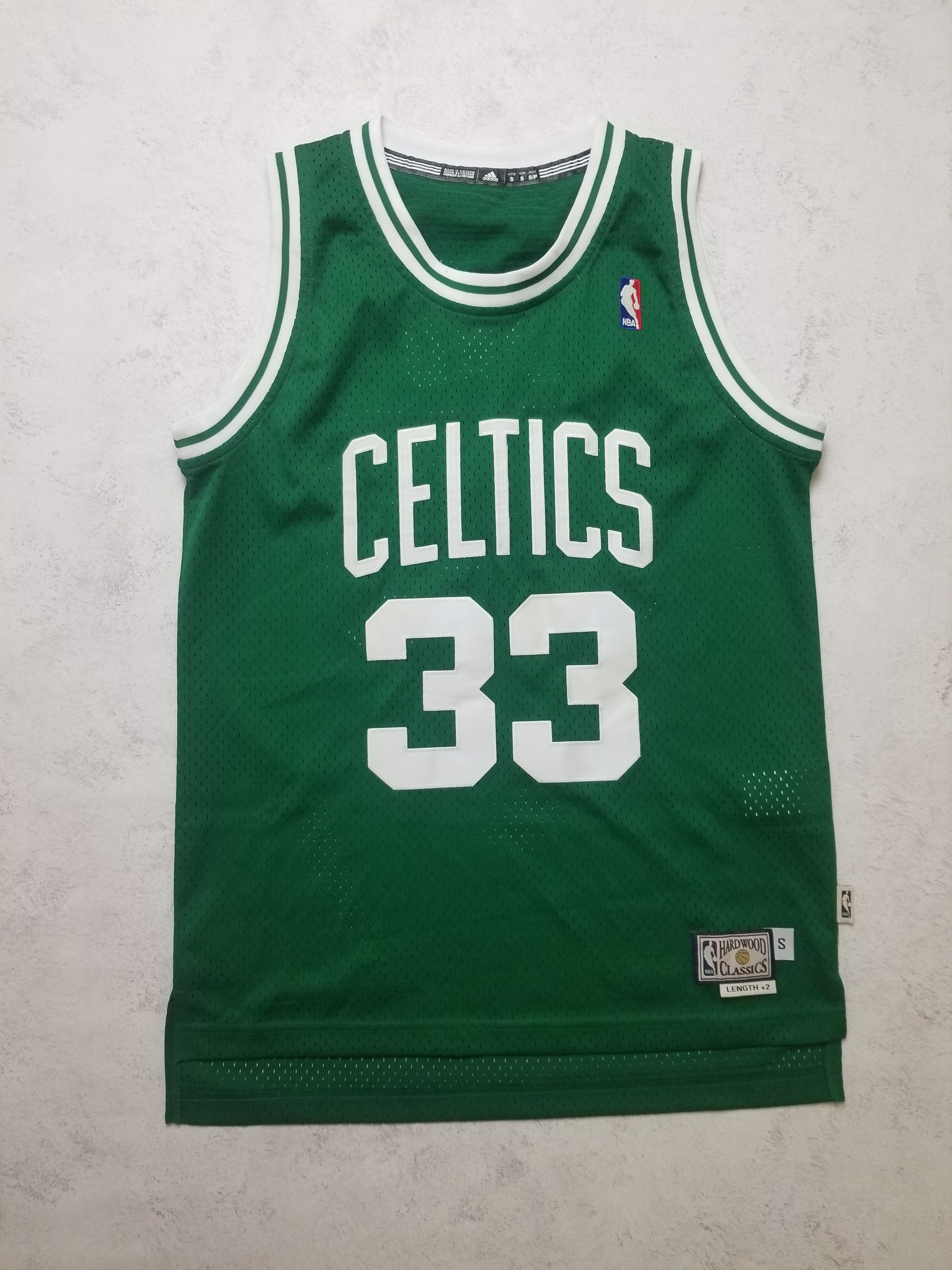 Adidas Larry Bird Boston Celtics Hardwood Classics Swingman Jersey Size US S / EU 44-46 / 1 - 1 Thumbnail