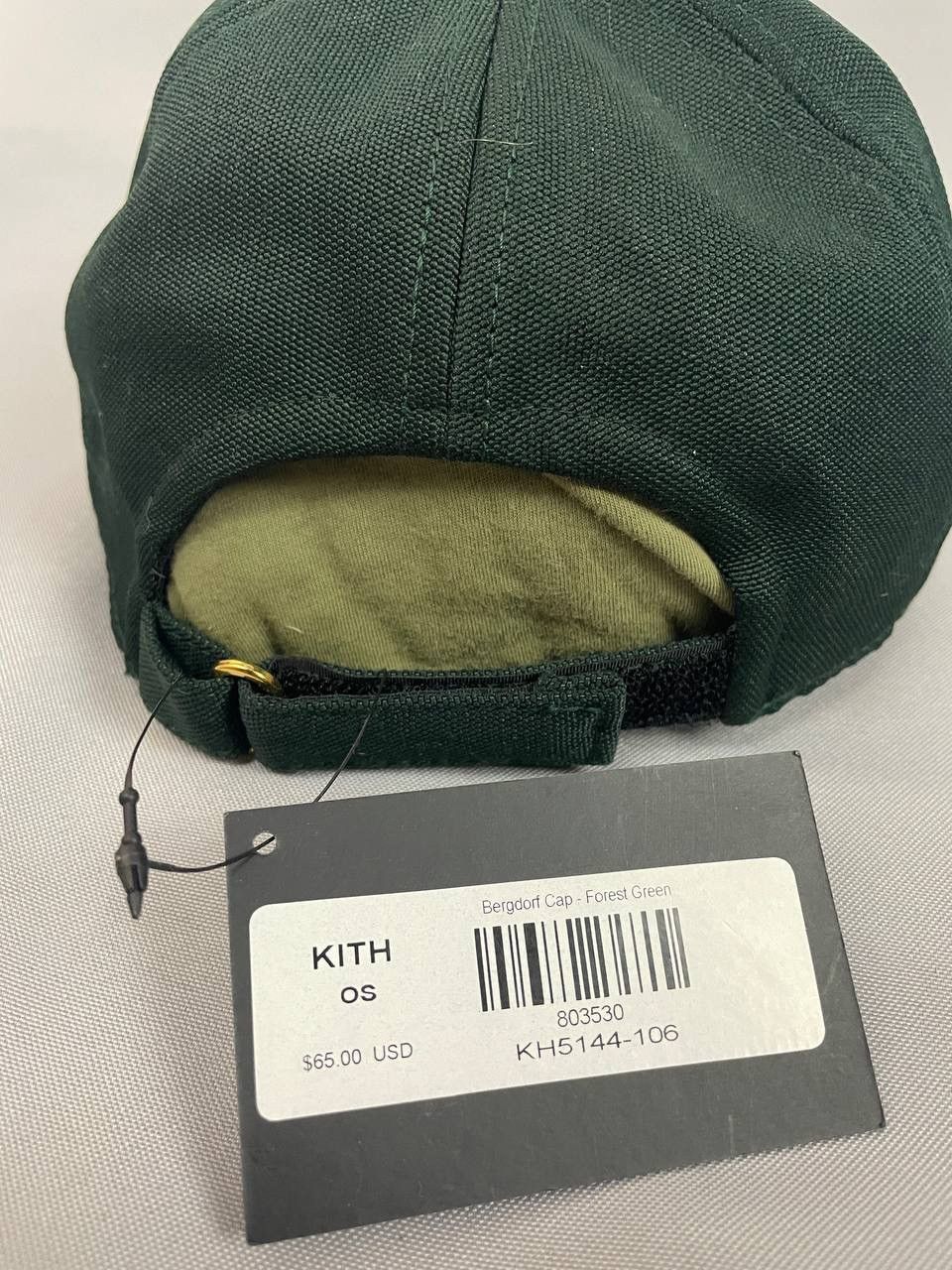 Bergdorf Goodman KITH x Bergdorf Goodman Cap Forest Green Hat Size ONE SIZE - 6 Thumbnail