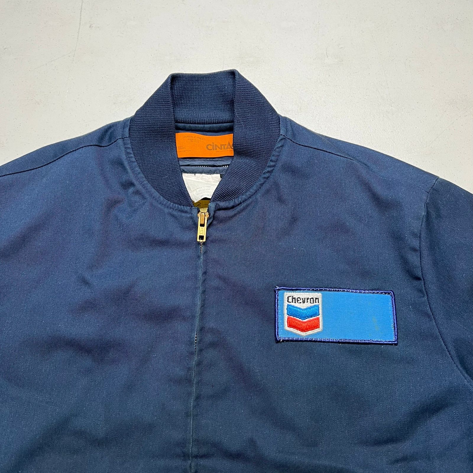 Cintas Vintage 1980s Cintas Chevron Work Jacket Quilted Lined M Size US M / EU 48-50 / 2 - 17 Thumbnail