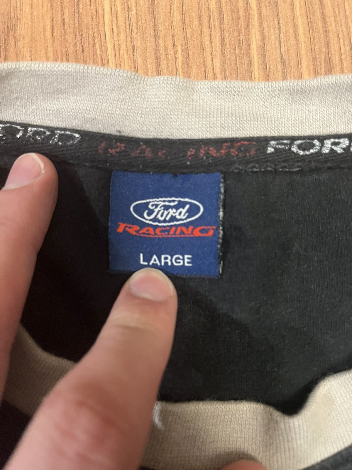 Ford Vintage faded ford racing logo graphic racer tee Size US L / EU 52-54 / 3 - 7 Thumbnail