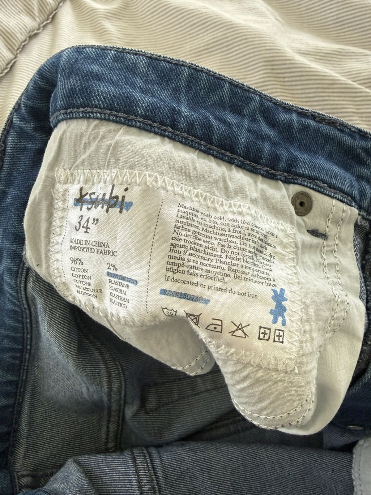 Ksubi Ksubi Chitch Light Wash Jeans, size 34 Size US 34 / EU 50 - 6 Thumbnail