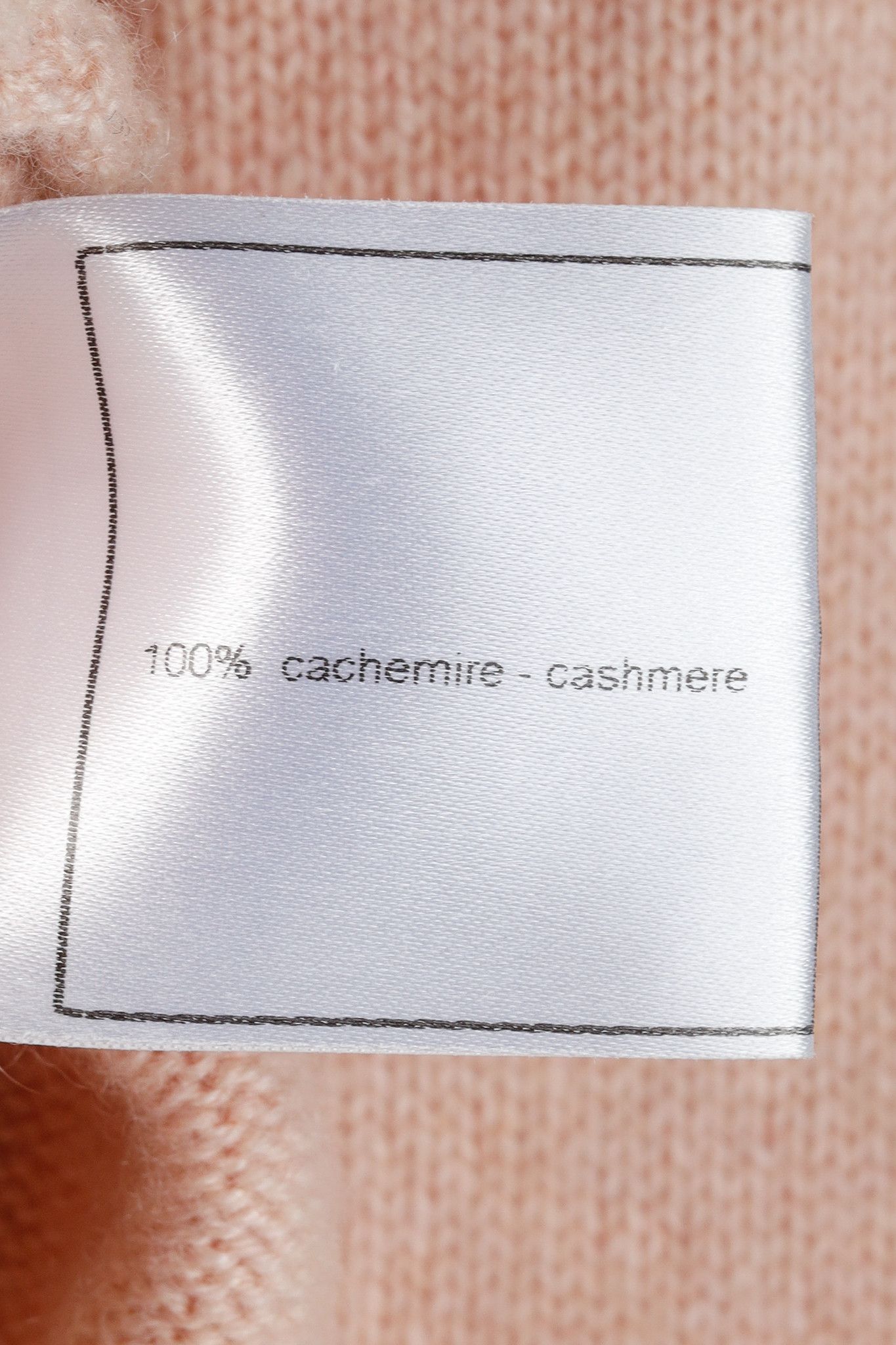 Chanel Chanel SS/05 Light Pink Cashmere Rosette Sweater Twinset Size M / US 6-8 / IT 42-44 - 12 Thumbnail