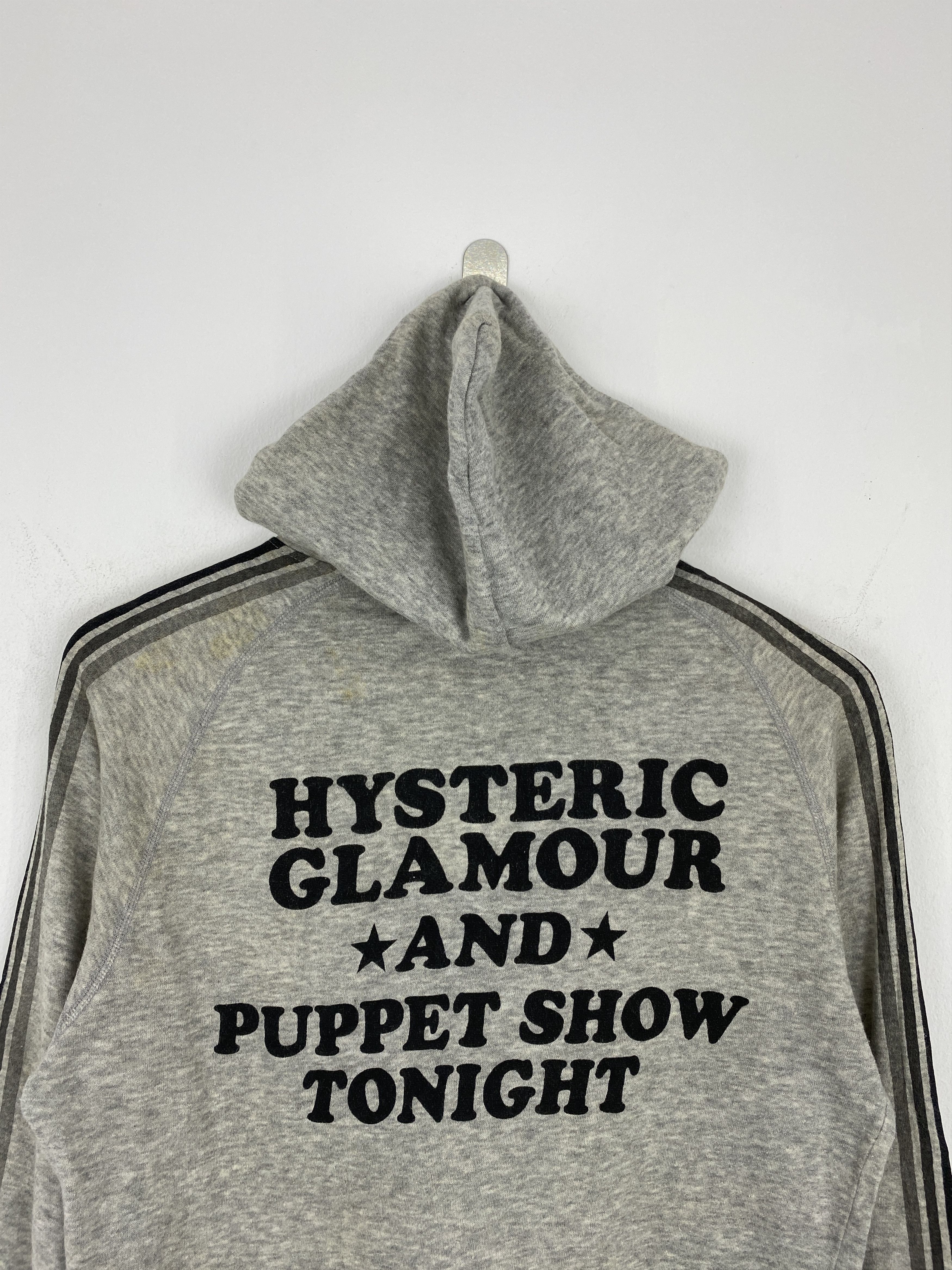 Designer × Hysteric Glamour × Vintage Vintage Hysteric Glamour Spell Out Backhit Hoodie J1963 Size US XXS / EU 40 - 4 Thumbnail