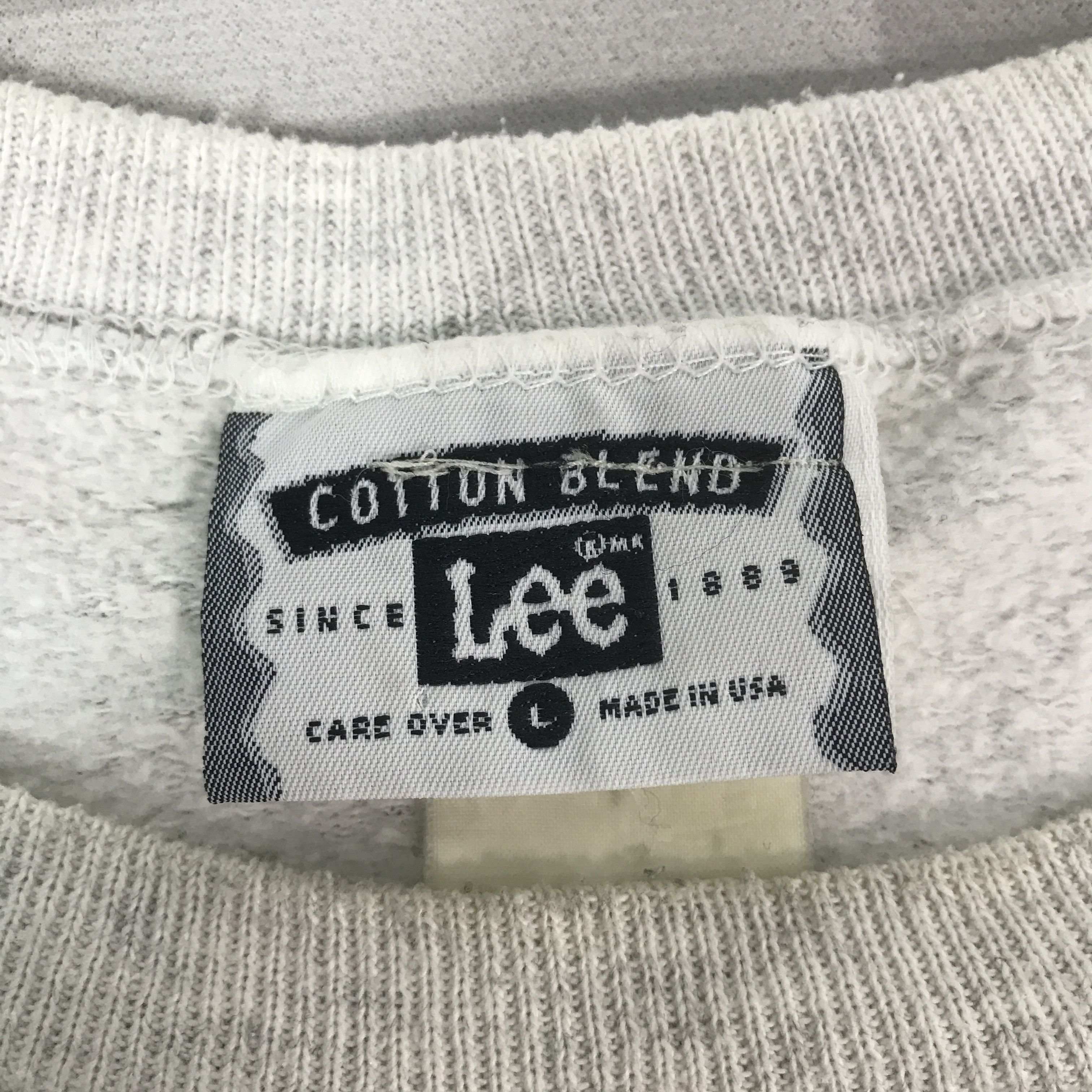 Lee Vintage Lee big logo Sweatshirt Jacket Size US L / EU 52-54 / 3 - 8 Thumbnail