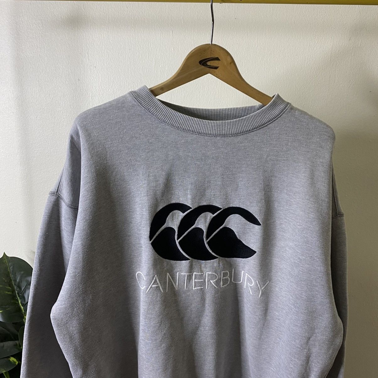 Canterbury of New Zealand Vintage 1990s Canterbury Embroidery Logo Baggy Sweatshirt Size US S / EU 44-46 / 1 - 2 Thumbnail