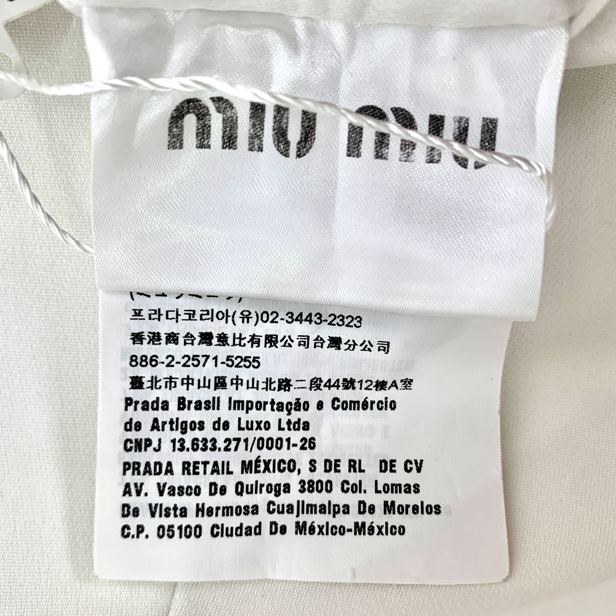 Miu Miu Miu Miu Ivory Sleeveless Dress With Star Embellishment & Cro Size S / US 4 / IT 40 - 8 Thumbnail