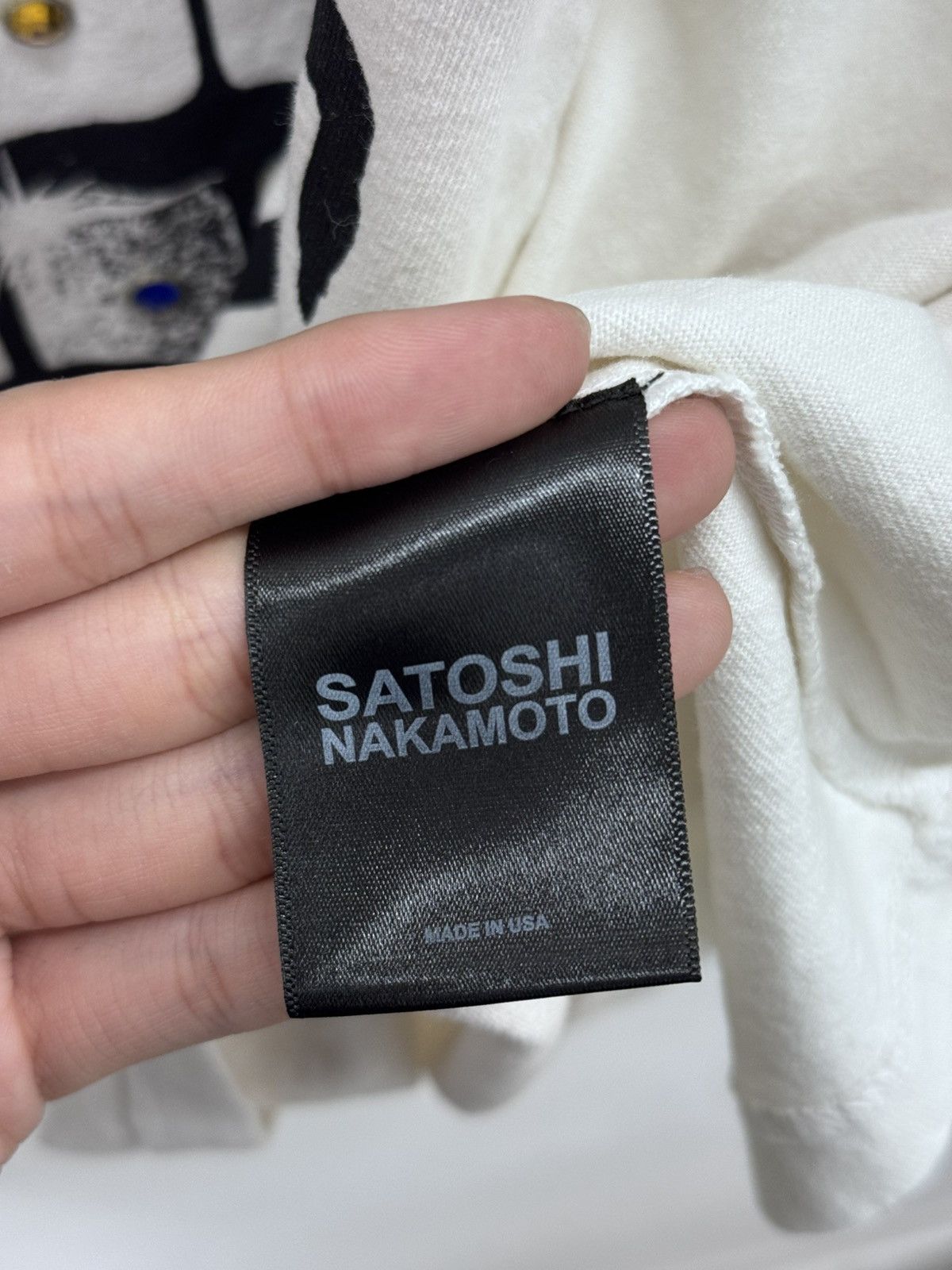 Satoshi Nakamoto Satoshi Nakamoto Studded Tee Size US XL / EU 56 / 4 - 5 Thumbnail