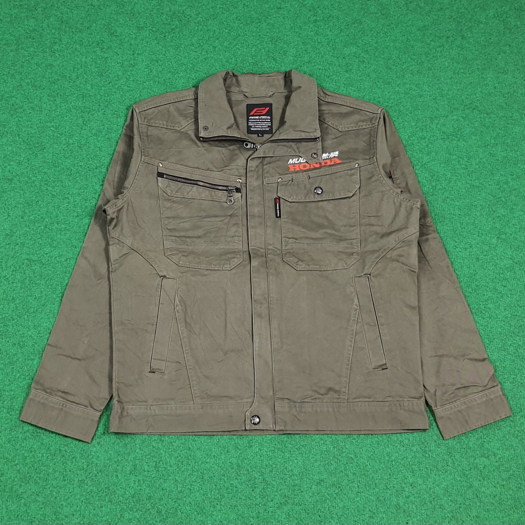 Japanese Brand Vintage Mugen HONDA Motorsports Custom Logo Jacket C284N19 Size US M / EU 48-50 / 2 - 3 Thumbnail