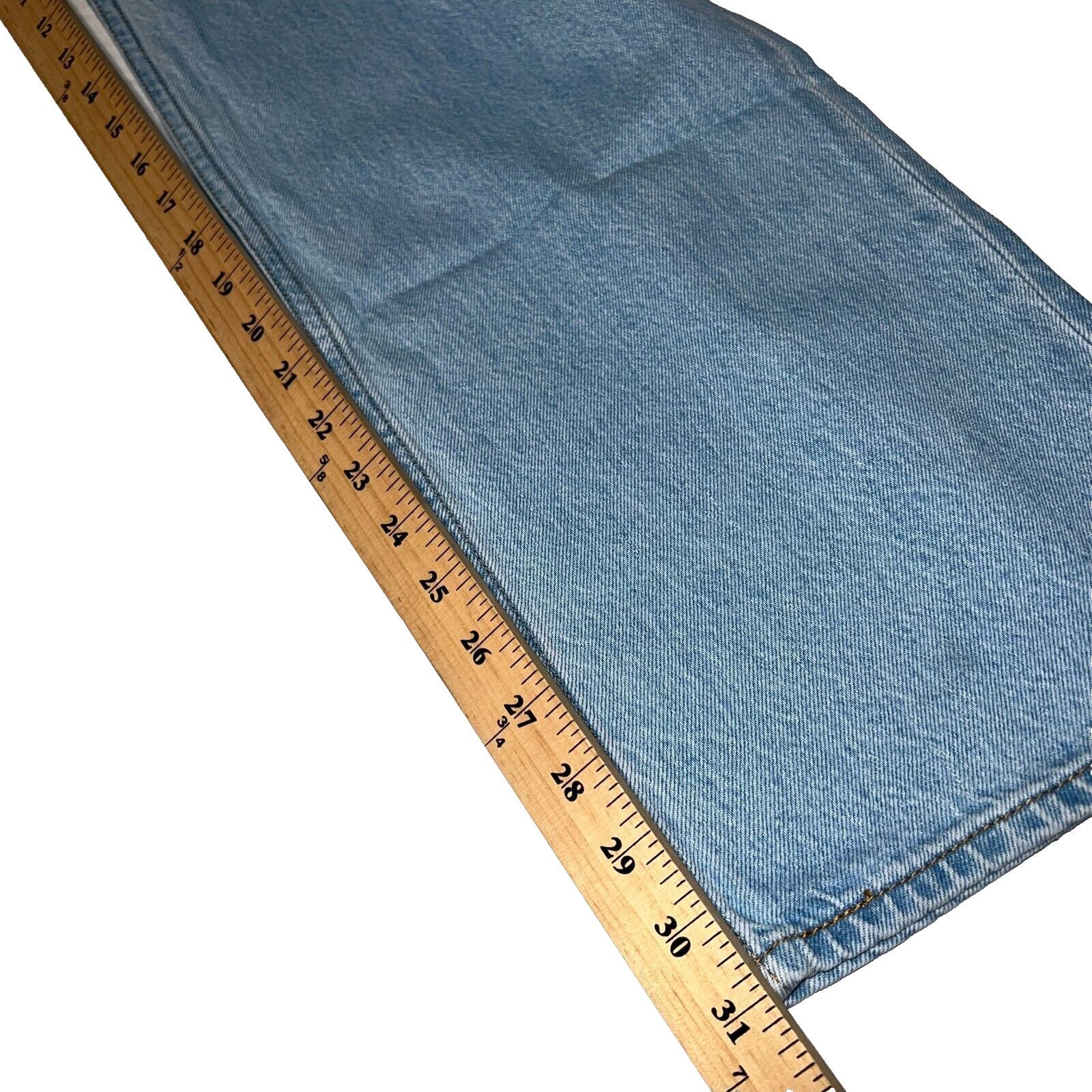 Levi's New Levi’s X Farm High Loose Women’s Jeans Parrot Size 23X31 Size 23" - 11 Thumbnail
