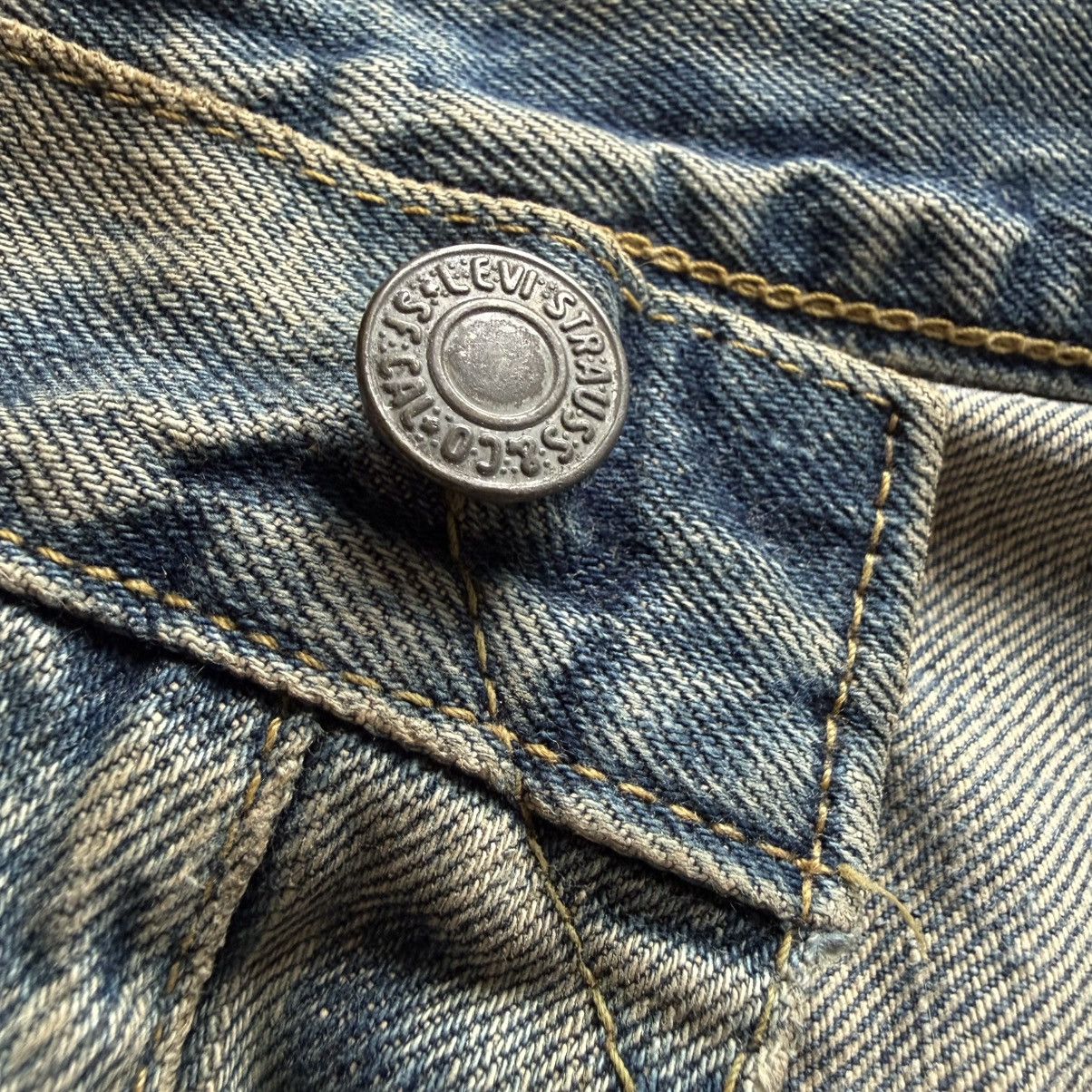 Levi's Vintage Clothing Levis E 503 B-XX 1996 Distressed Selvedge 1970 Aging Denim Size US 32 / EU 48 - 12 Thumbnail