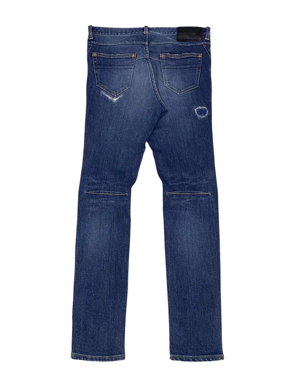 Number (N)ine Number (N)ine Skinny Fit Ripped Distressed Stretchable Jeans Size US 29 - 2 Thumbnail