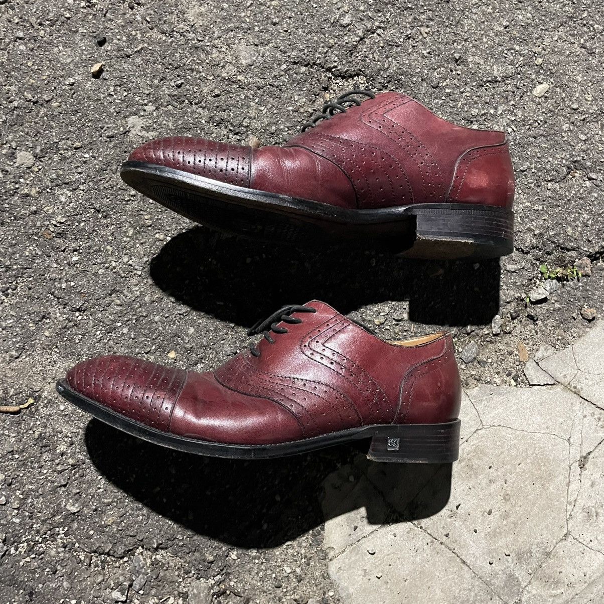 90s Leather Boots Oxfords Derby speroni shoes old western