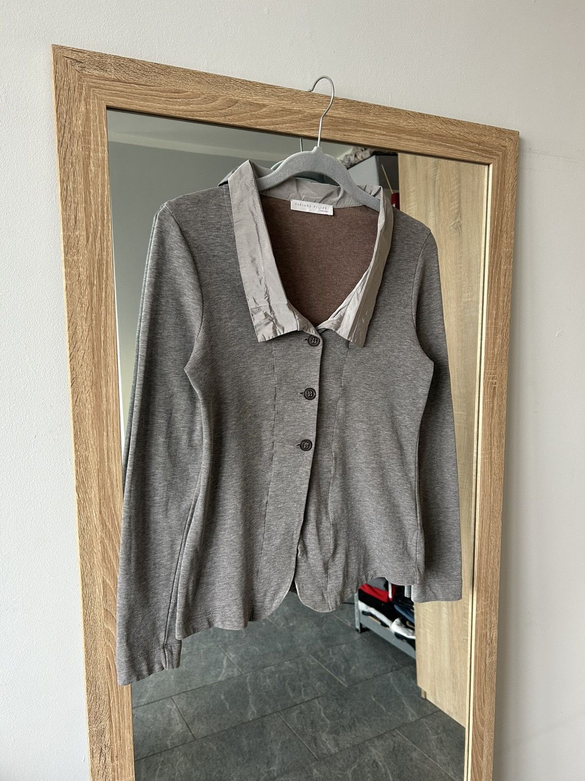 Fabiana Filippi Blouse nylon rare vintage sweatshirt Fabiana filippi Size S / US 4 / IT 40 - 2 Thumbnail