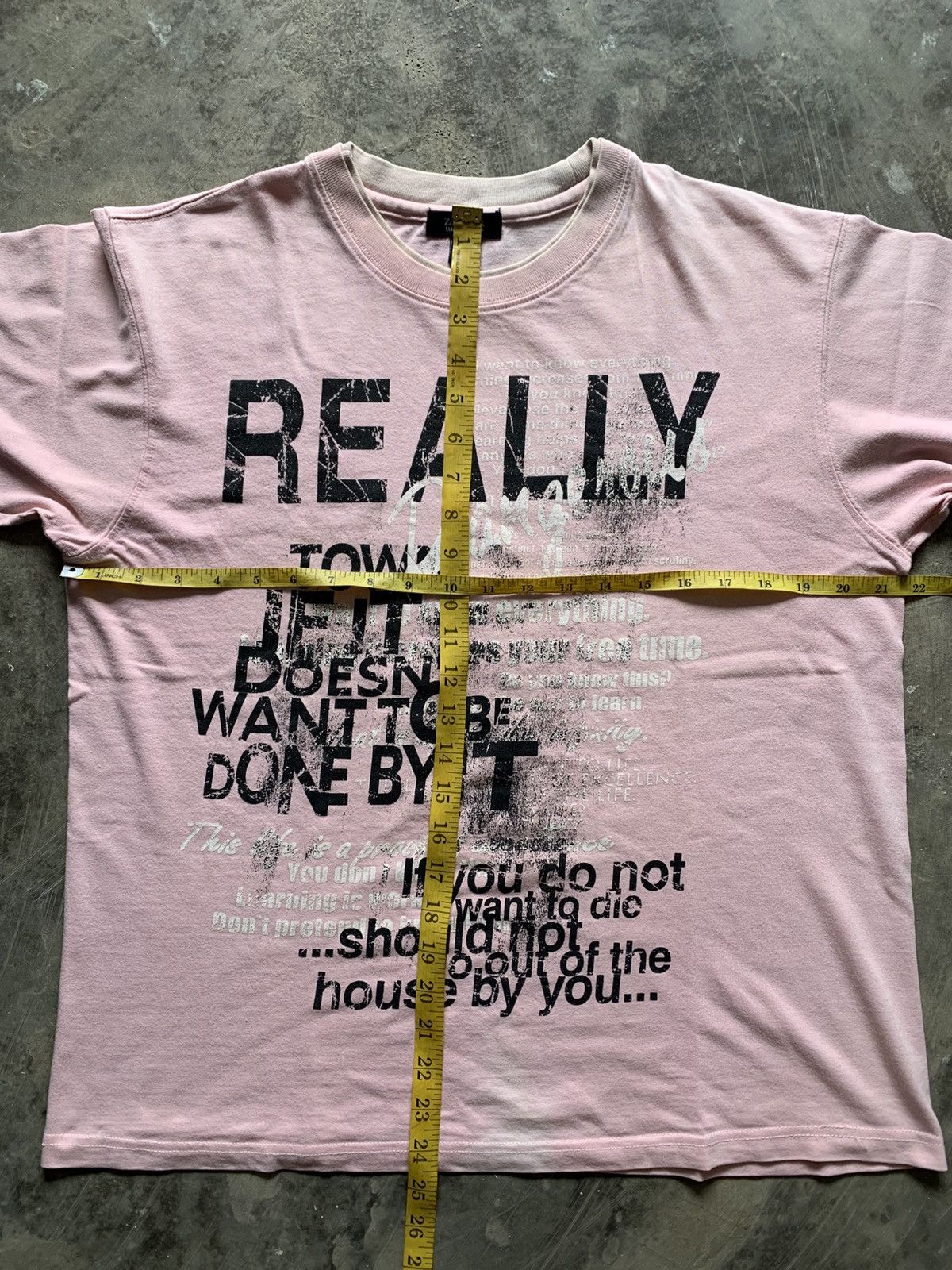 If Six Was Nine × Japanese Brand × Le Grande Bleu (L.G.B.) Japanese Gothic Poem Zapatear T Shirt Size US L / EU 52-54 / 3 - 7 Thumbnail