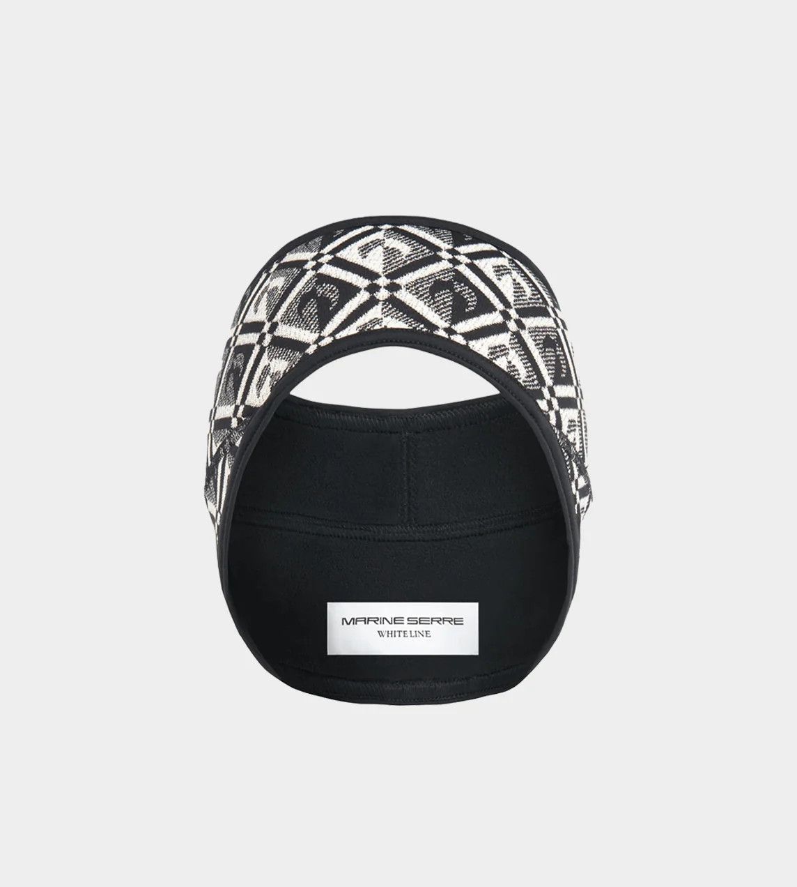 Marine Serre Marine Serre Logo Recycled Thermal Headband Size ONE SIZE - 1 Thumbnail