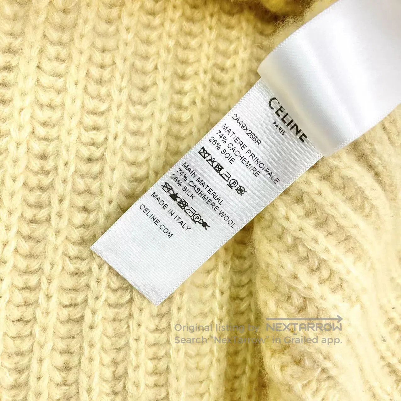 Celine Celine knitting cardigan| Size M / US 6-8 / IT 42-44 - 5 Thumbnail