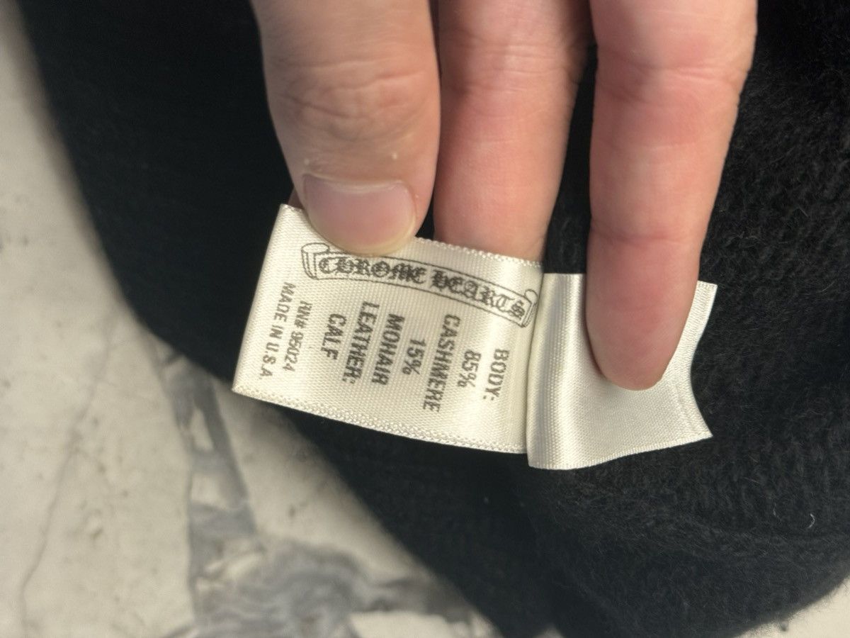 Chrome Hearts Chrome Hearts Cashmere Hoodie Black M Size US M / EU 48-50 / 2 - 8 Thumbnail