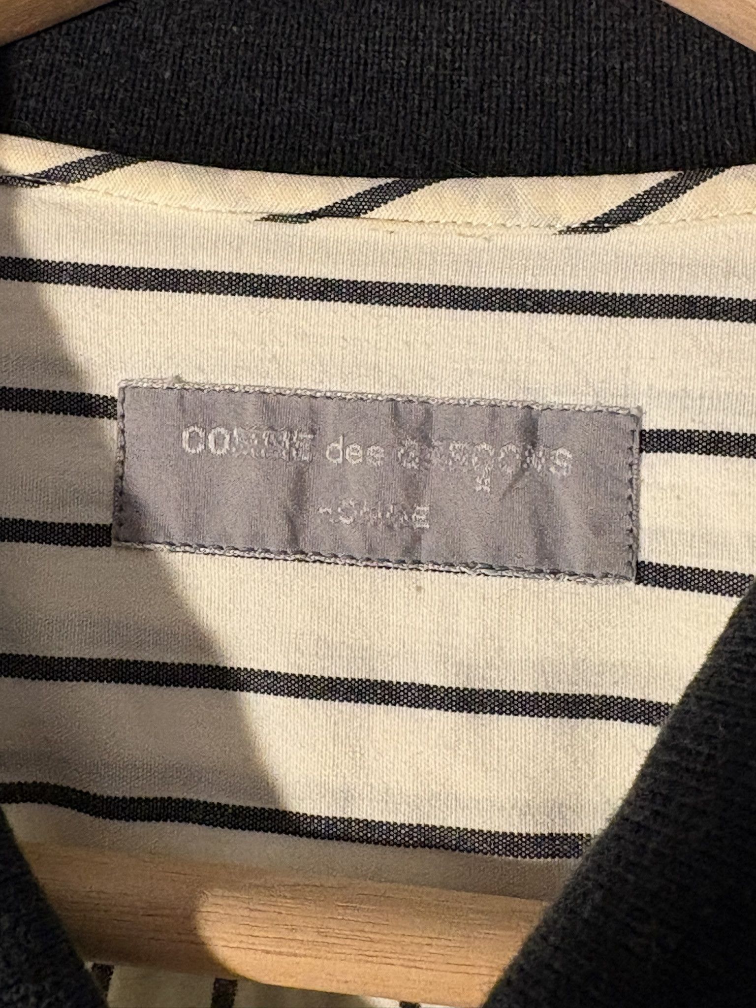 Comme des Garcons Homme Striped Button Up Size US L / EU 52-54 / 3 - 4 Thumbnail