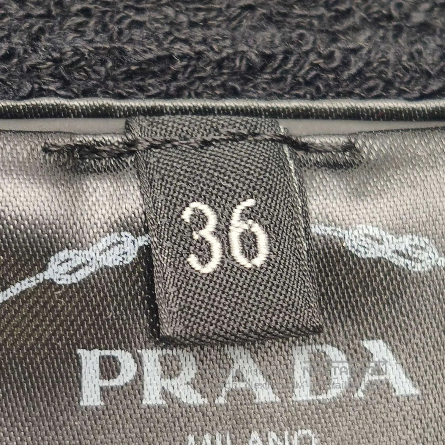 Prada Prada Logo Cotton Crop Top . Size XXS / US 00 / IT 34 - 6 Thumbnail