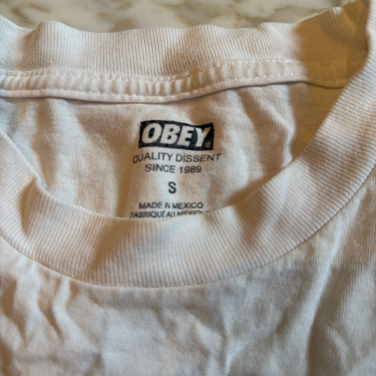 Obey White, purple, pink, green Obey Streetwear Tee Size US S / EU 44-46 / 1 - 3 Thumbnail