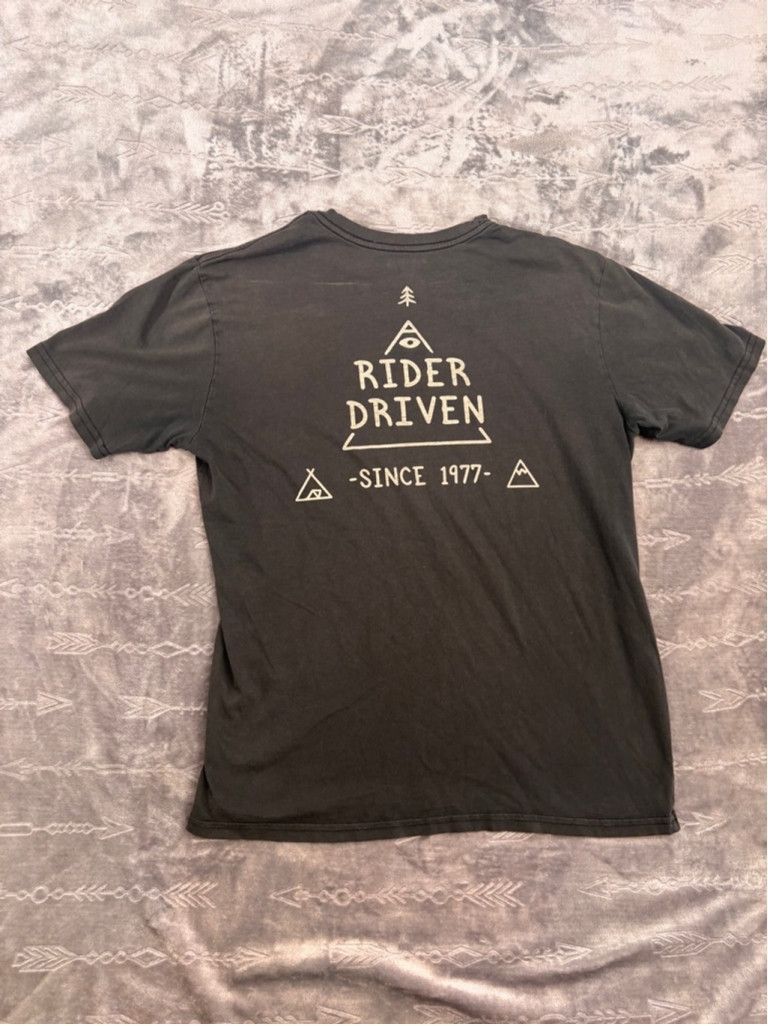Burton Men's Burton Rider Driven Gray T-shirt Size M Size US M / EU 48-50 / 2 - 8 Thumbnail