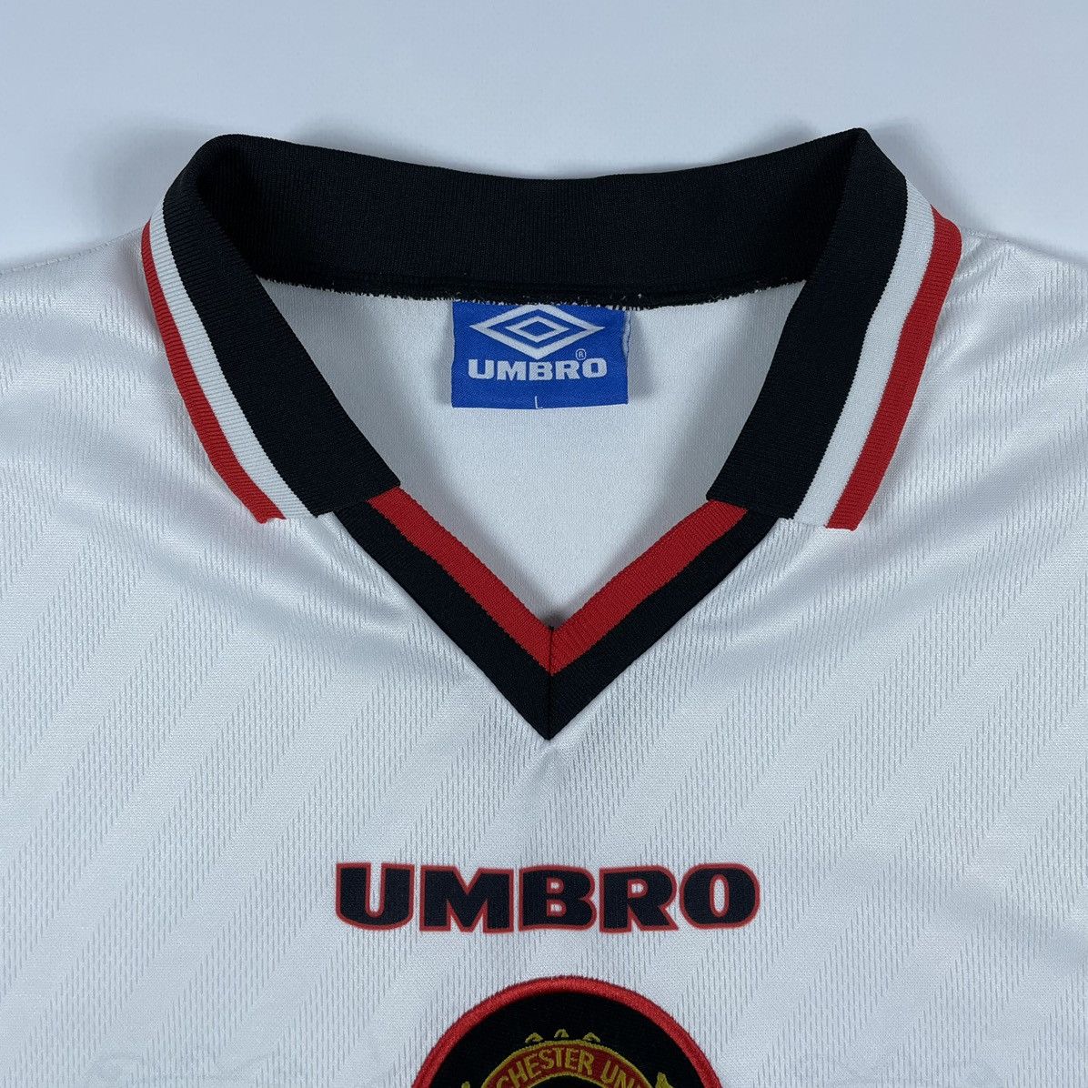 Umbro Manchester United Umbro 1996/97 Football Shirt Soccer Jersey Size US L / EU 52-54 / 3 - 4 Thumbnail