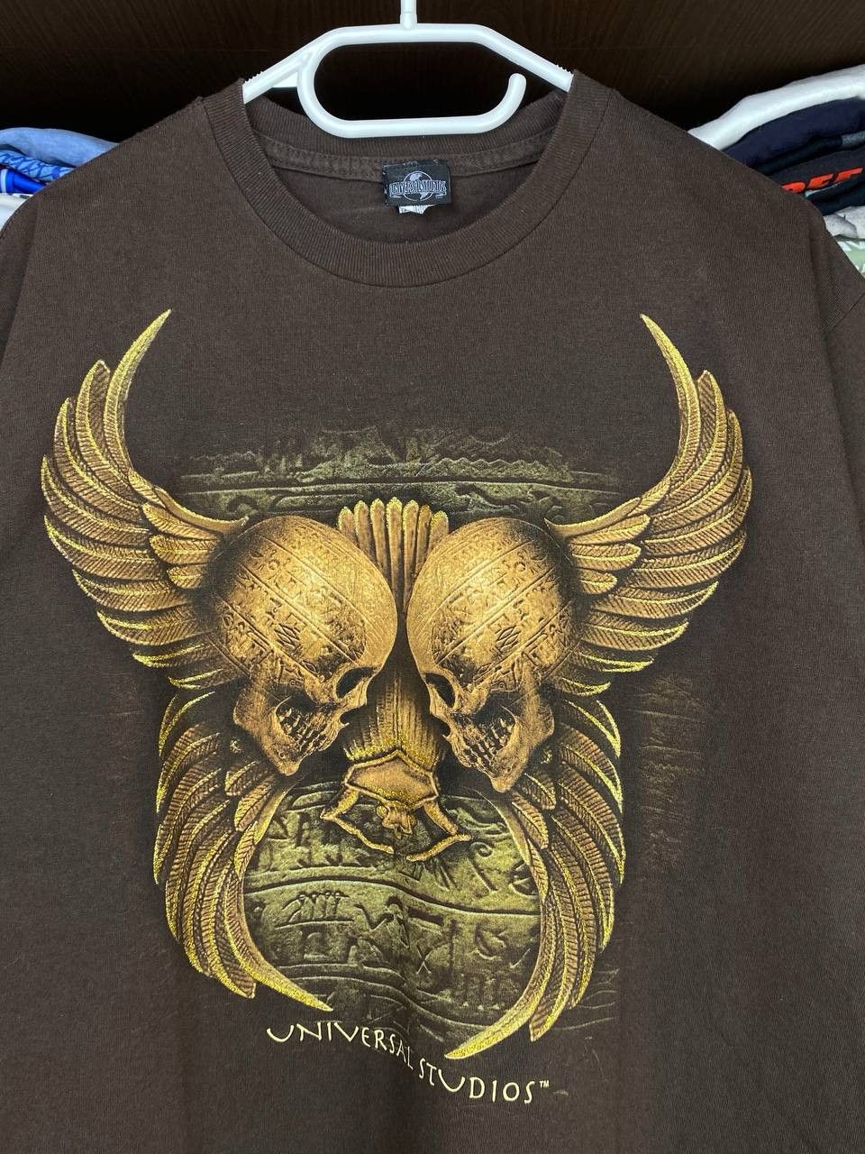 Universal Studios Vintage Universal Studios Ancient Skulls 00s Graphic Tee Size US M / EU 48-50 / 2 - 4 Thumbnail