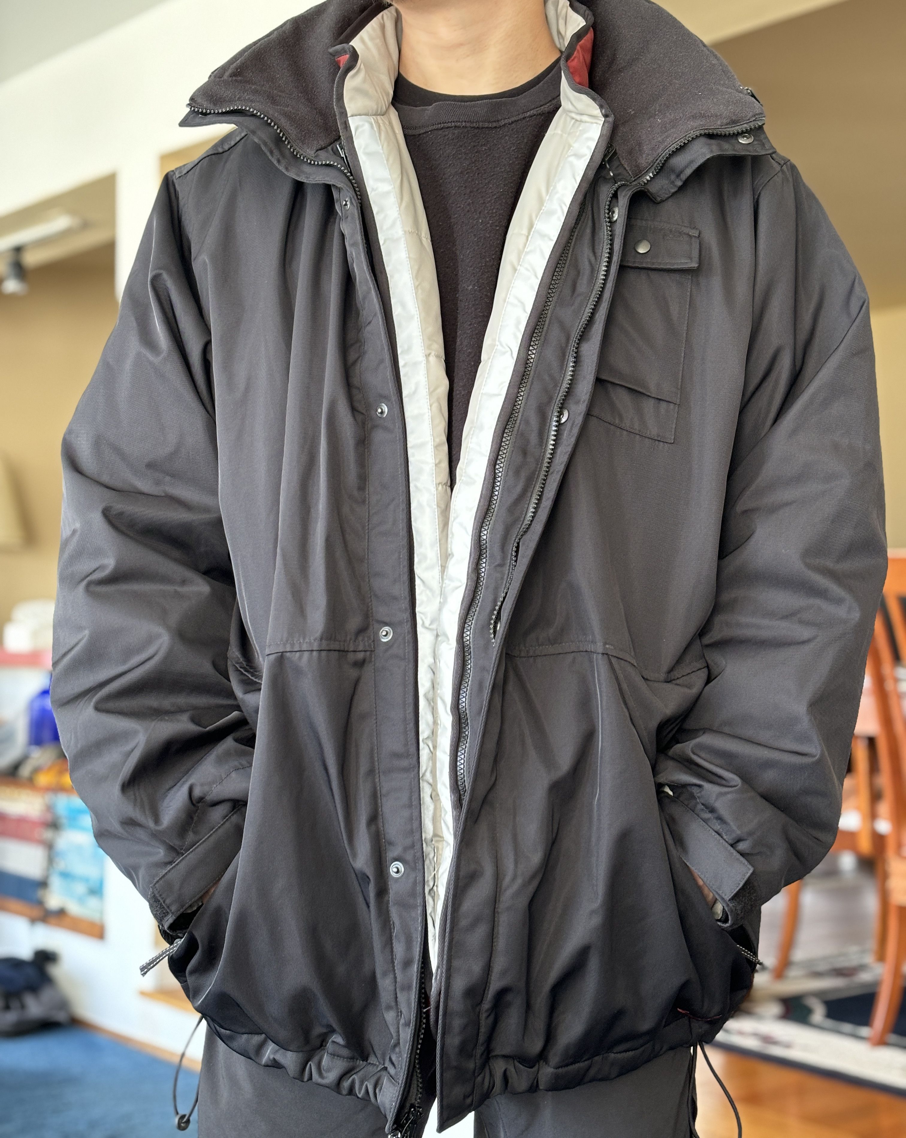 Nike NIKE: 2 for 1 Parka Coat with Reflective & Insulated Size US XL / EU 56 / 4 - 1 Thumbnail
