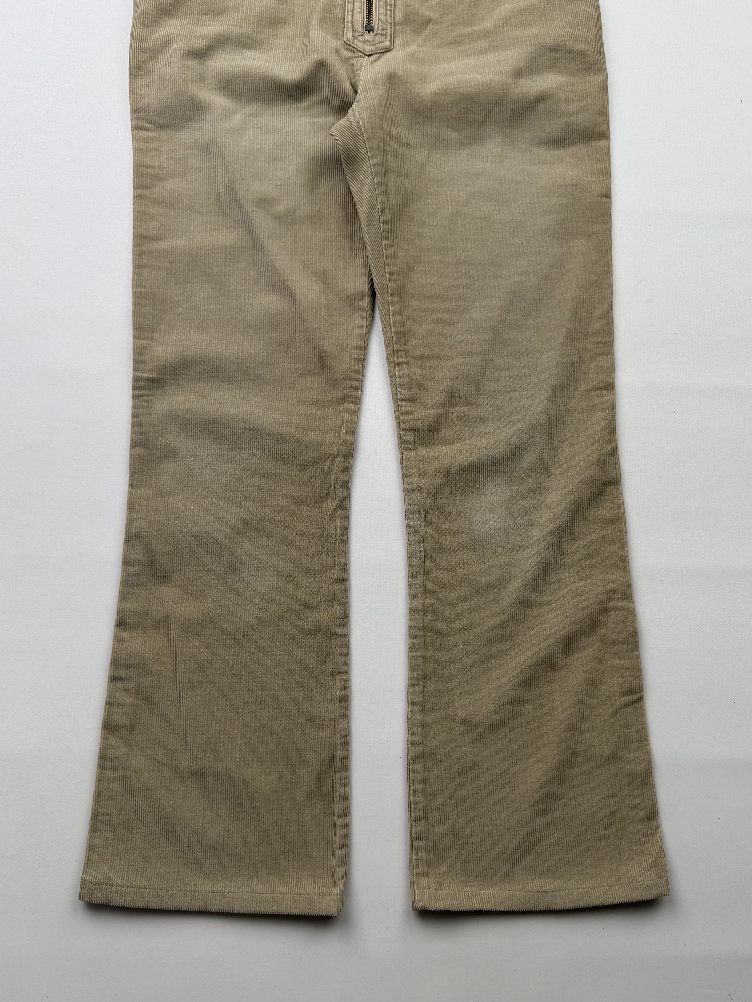 Hysteric Glamour Vintage Flare Corduroy Pants B737(V281)E2 Size 30" / US 8 / IT 44 - 3 Thumbnail