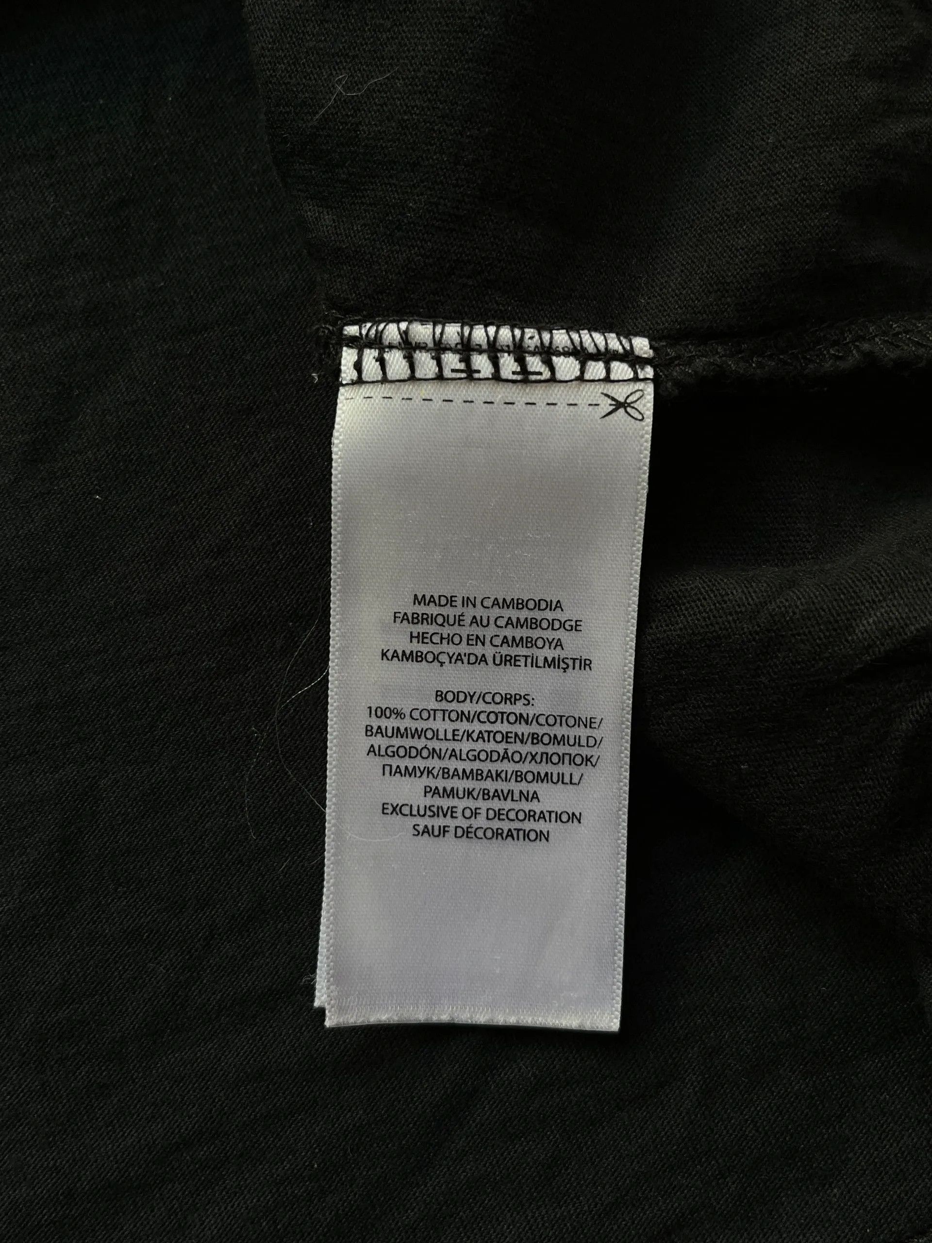 Polo Ralph Lauren Polo Ralph Lauren Sz XL Custom Slim Fit V-Neck Black T-Shirt Size US XL / EU 56 / 4 - 3 Thumbnail