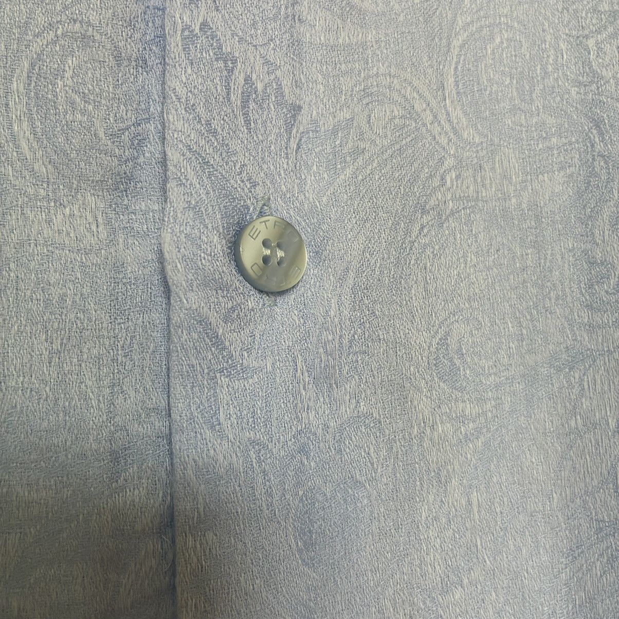 Etro Etro Milano Light Blue Tonal Paisley Jacquard Shirt-Slim Fit Size US XS / EU 42 / 0 - 8 Thumbnail