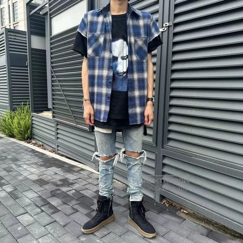 Fear of God Fear of God 4th 2nd Batch Distressed Jeans. Size US 30 / EU 46 - 7 Thumbnail