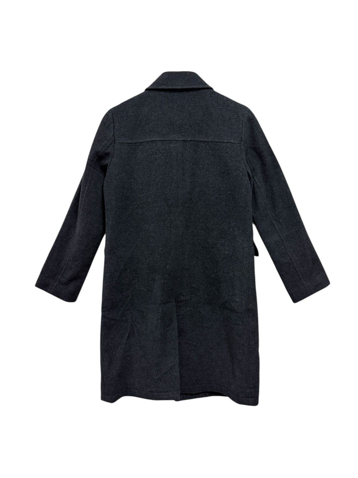 Yohji Yamamoto Ined Homme Composition Wool Trench Coat Yohji Yamamoto Size US M / EU 48-50 / 2 - 2 Thumbnail