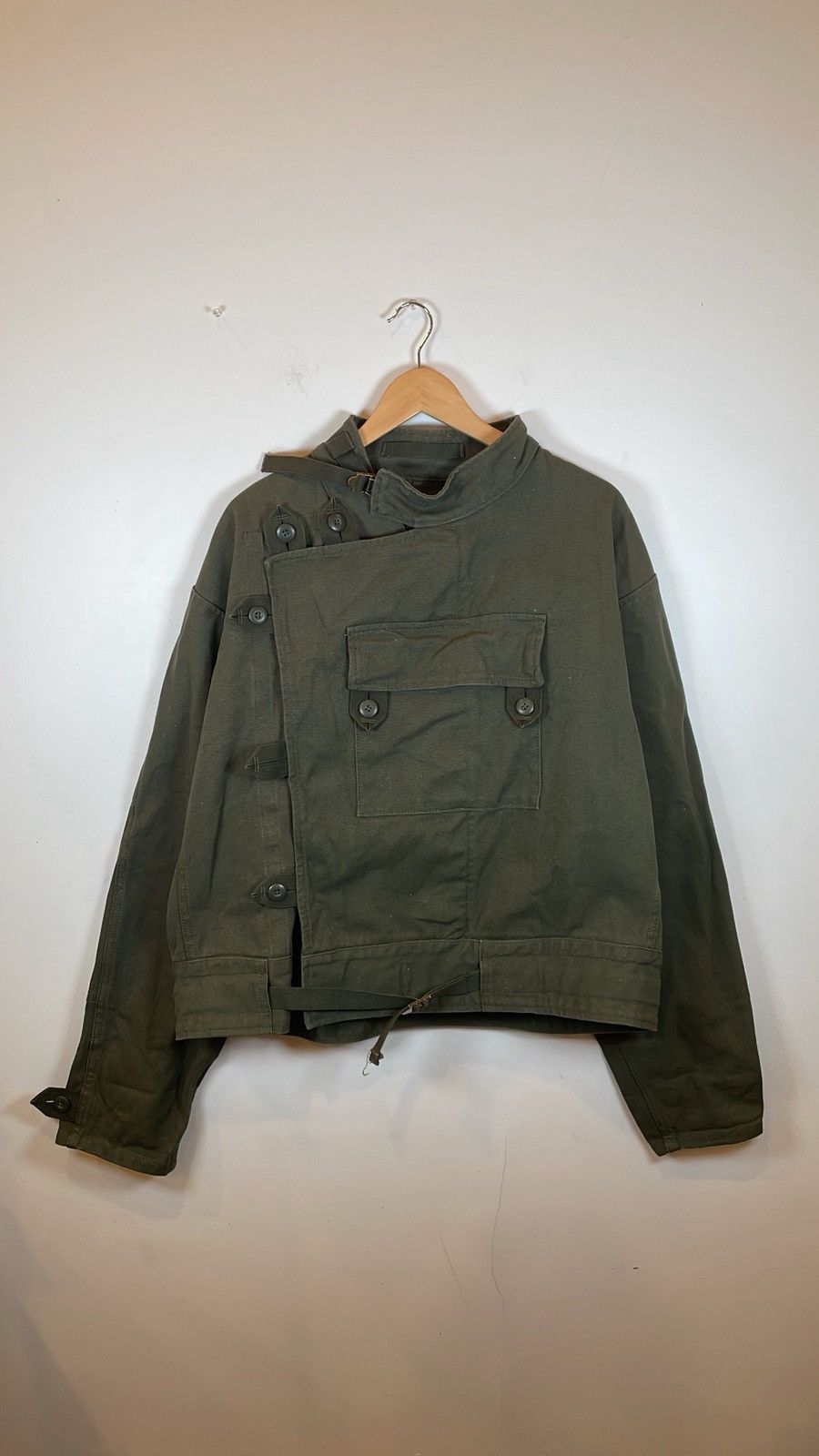 70's Swedish Army M-69 タンカースジャケット　カーキ スウェーデン軍 M-69 タンカースジャケット 1976年製 ビンテージ