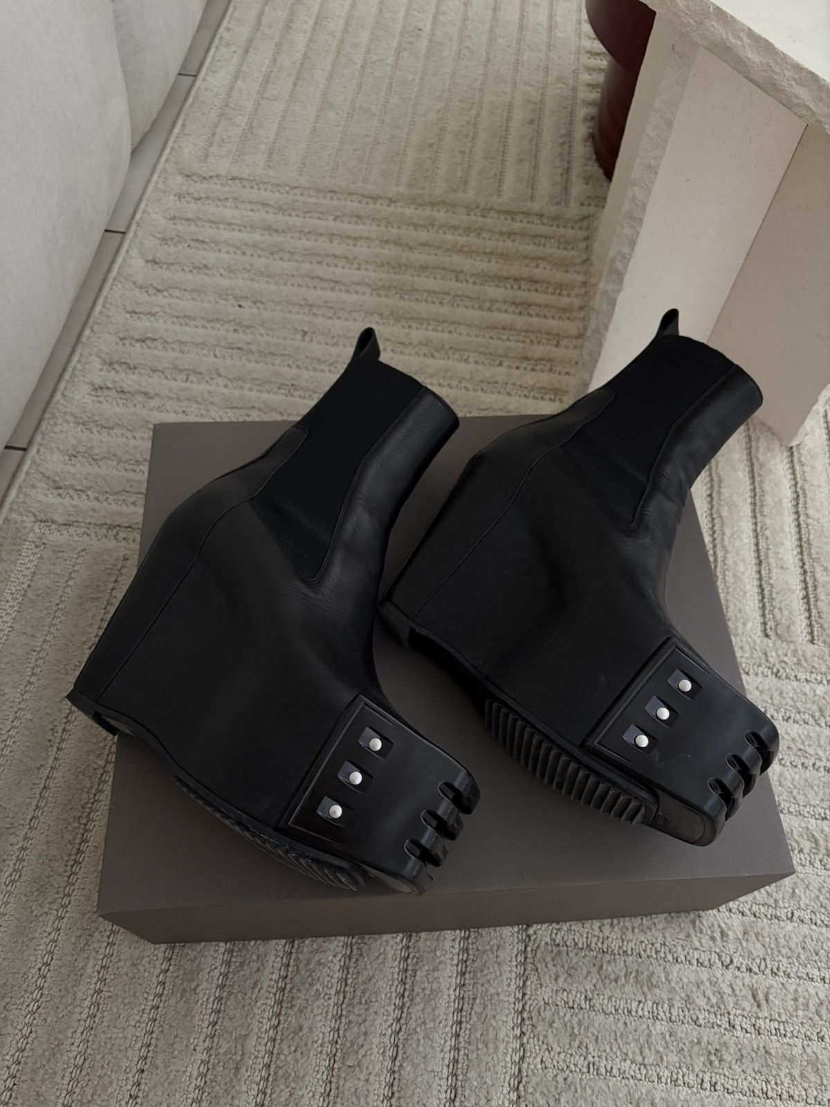 Rick Owens Rick Owens Wedge Kiss Heels Size US 8 / EU 41 - 1 Thumbnail