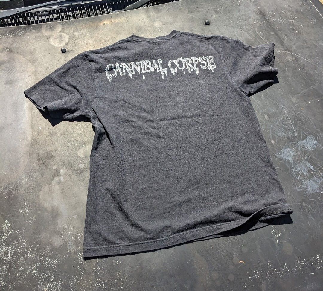 Other Vintage Cannibal Corpse Live Cannibalism shirt Size US L / EU 52-54 / 3 - 2 Thumbnail