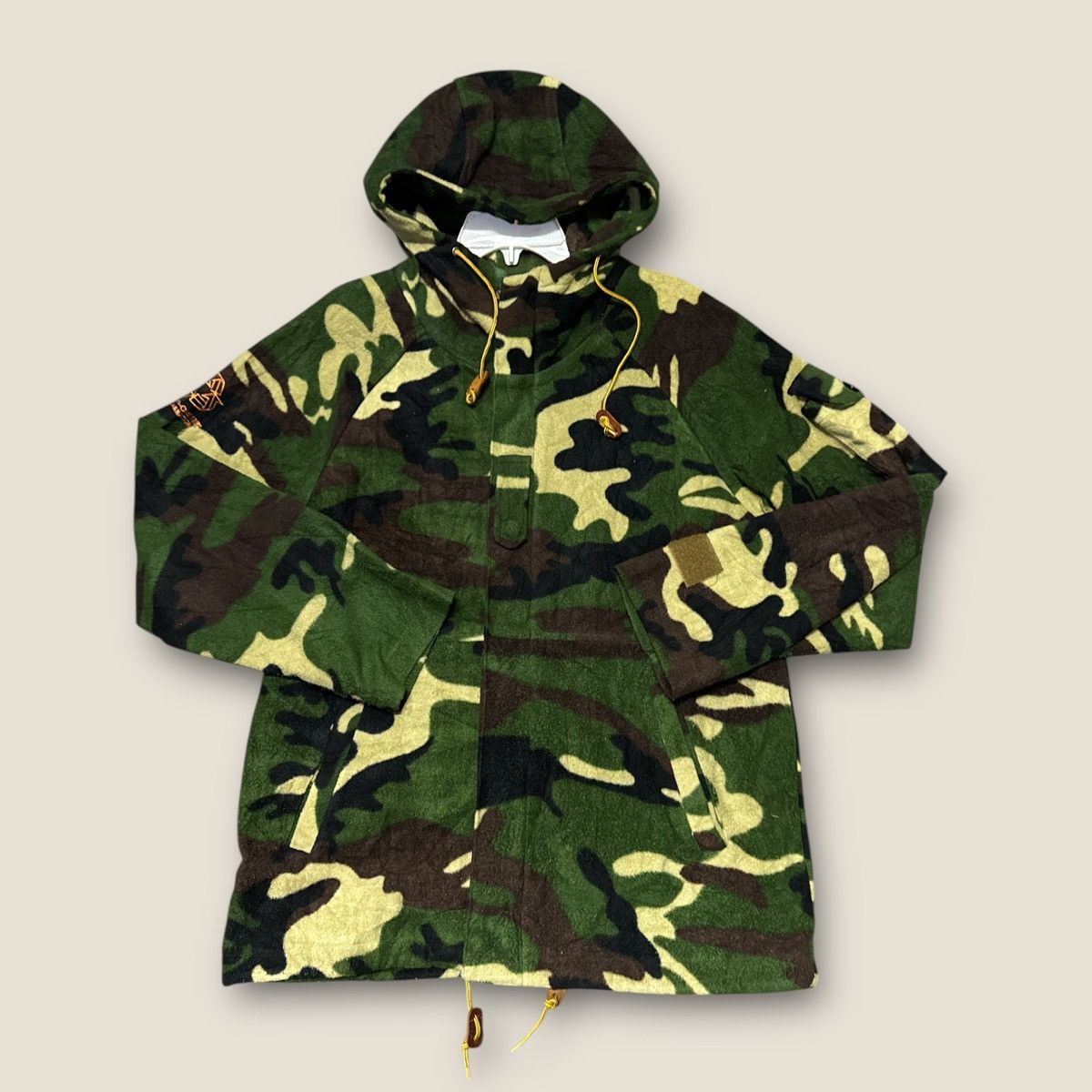 Japanese Brand L’Arc En Ciel Camo fleece jacket Size US M / EU 48-50 / 2 - 1 Thumbnail