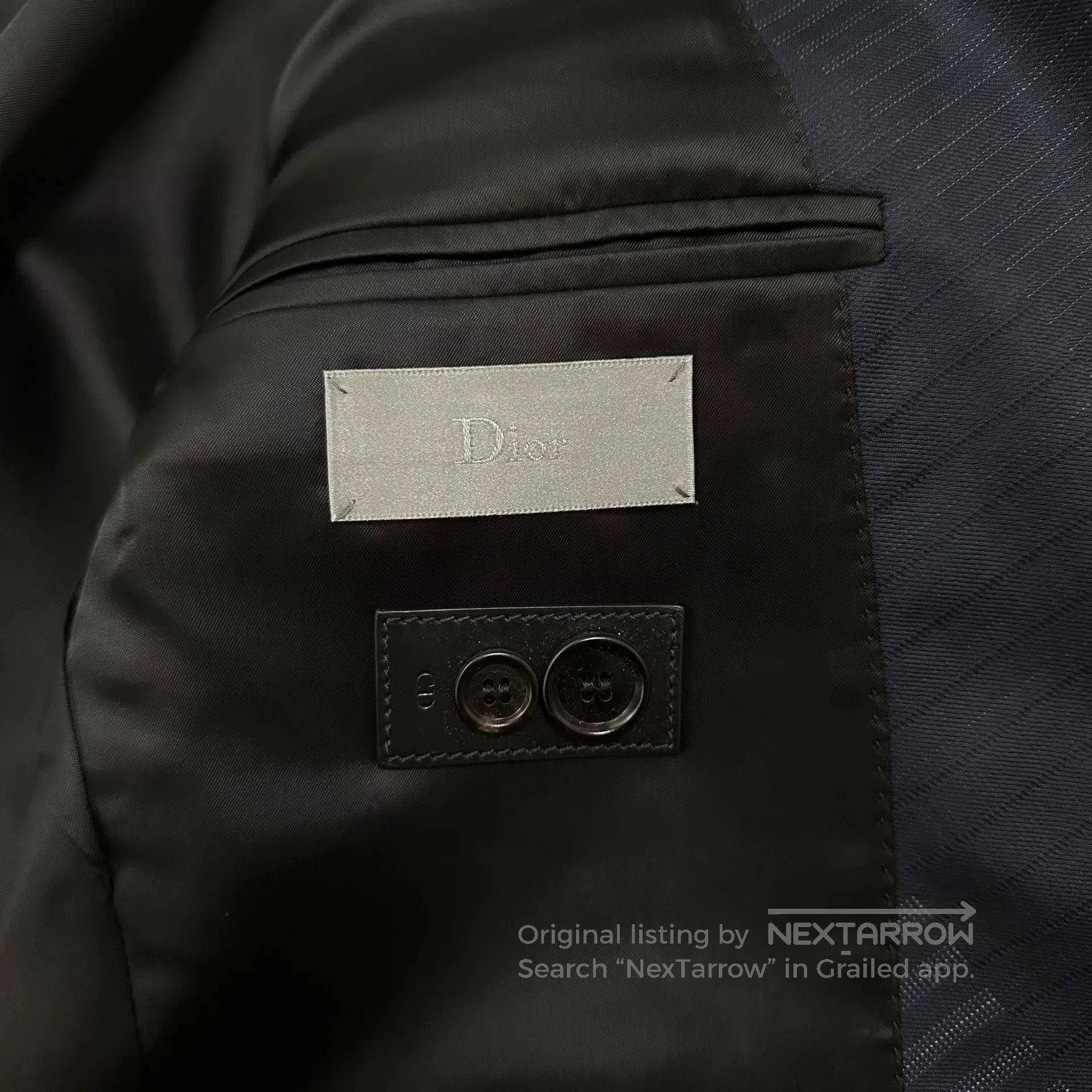 Dior Dior Homme 15SS Striped Wool Suit. Size US M / EU 48-50 / 2 - 5 Thumbnail