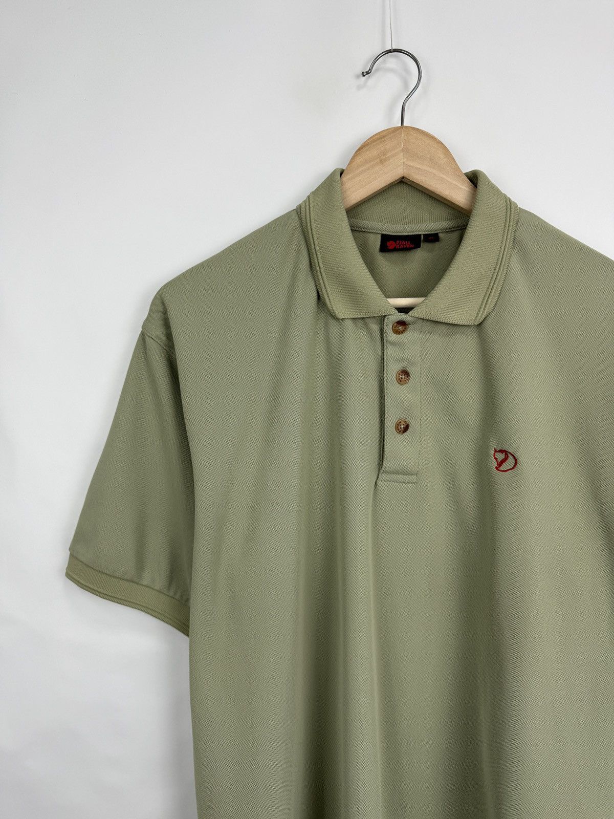 Fjallraven 🇸🇪 Fjallraven Outdoor Polo T-Shirt Rare Retro Hype Y2K Size US XL / EU 56 / 4 - 2 Thumbnail