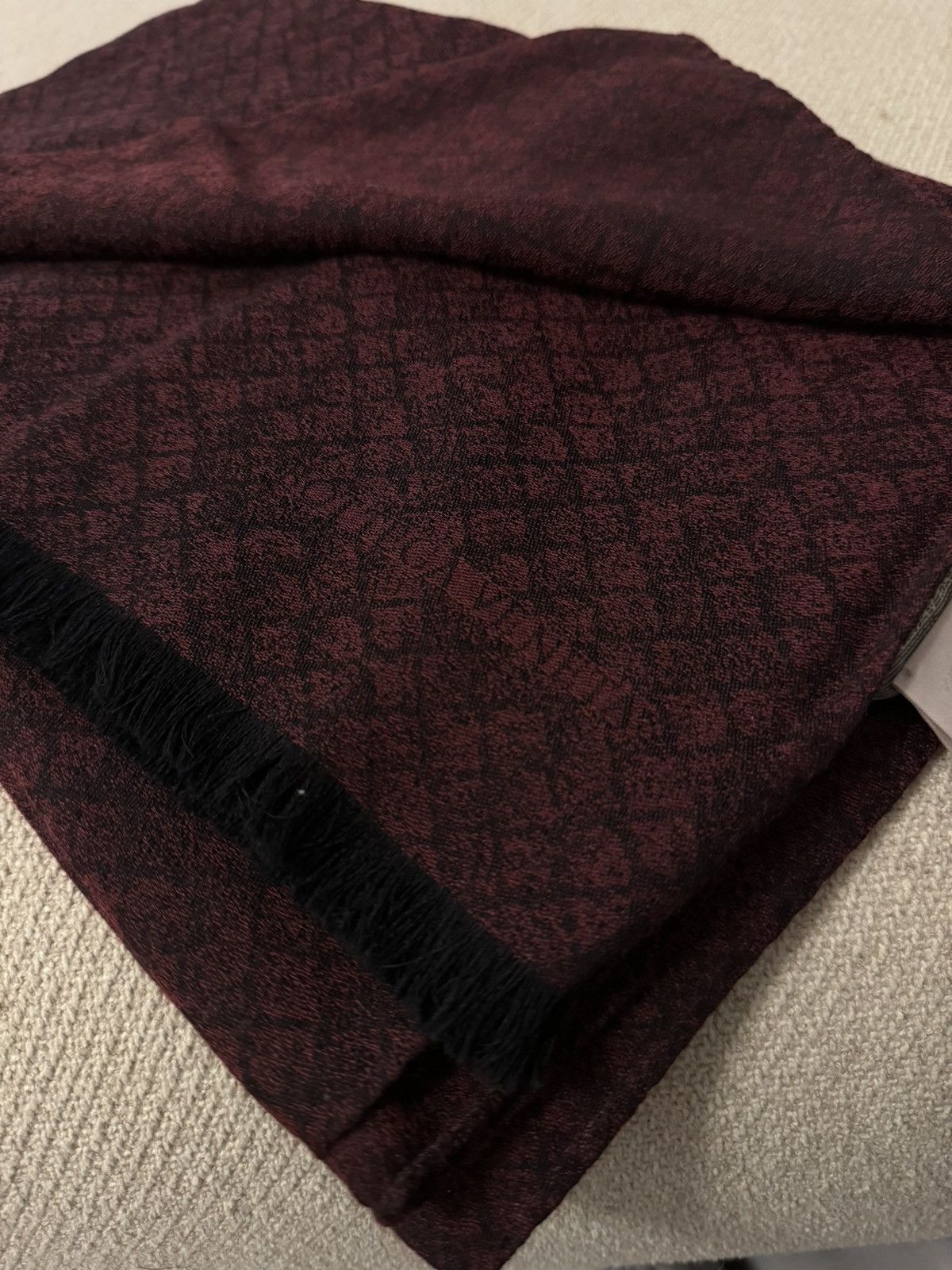 Bottega Veneta bottega veneta burgundy scarf Size ONE SIZE - 1 Thumbnail