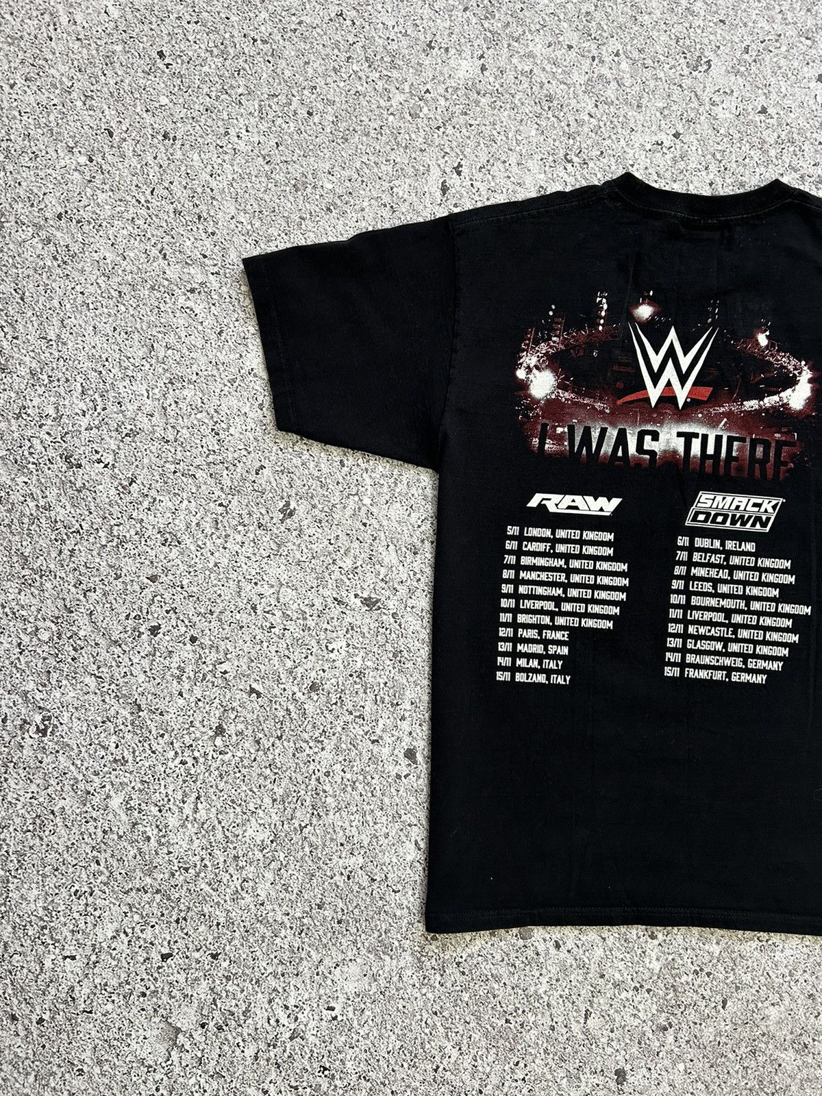 Vintage × WWE × WWF Wrestling I Was There WWE 2014 RAW Smack Down T-Shirt Size US L / EU 52-54 / 3 - 7 Thumbnail