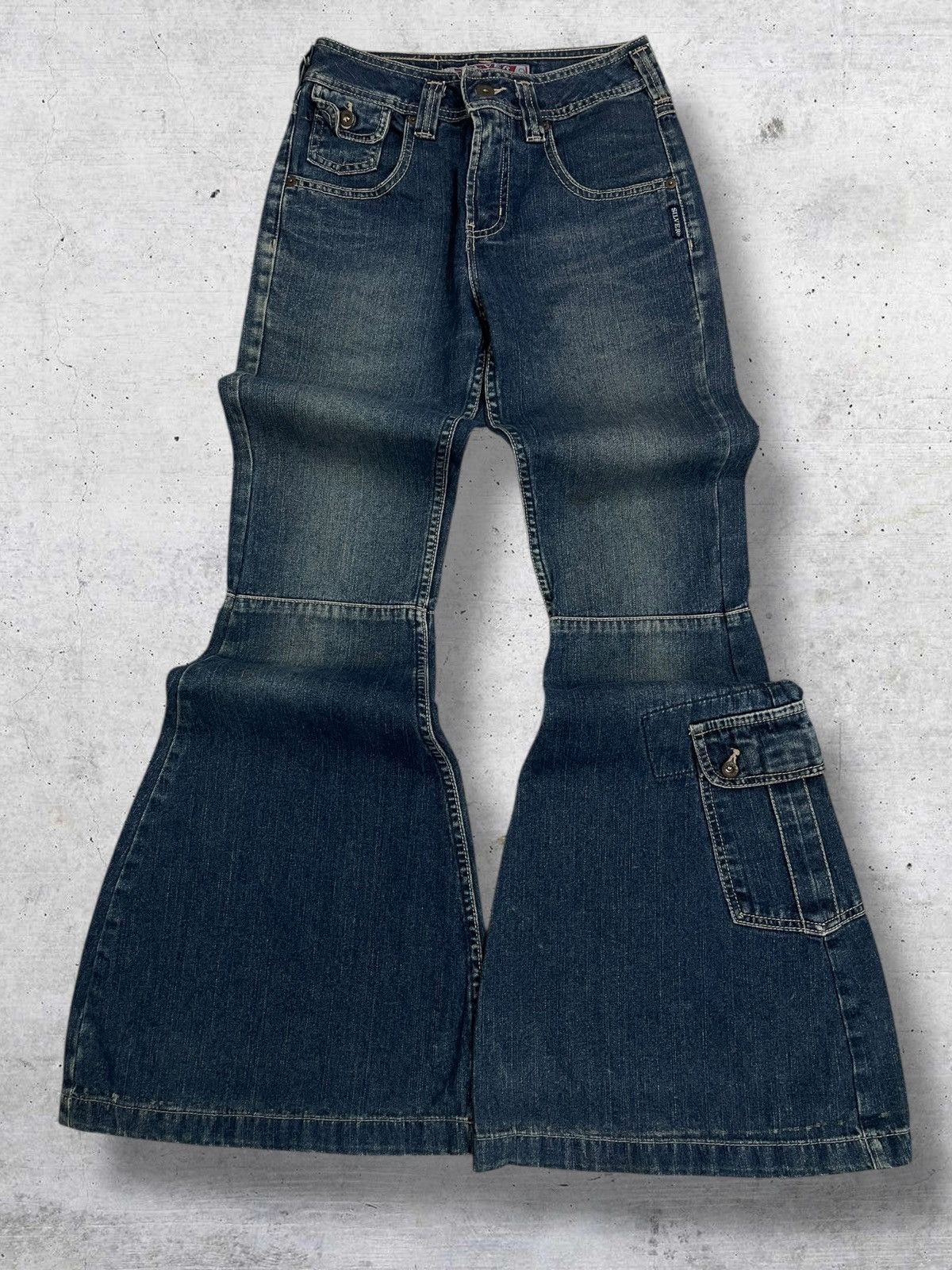 Japanese Brand VINTAGE SILVER CLOTHING COMPANY DESIGNER 90S BOOTCUT DENIM Size US 26 / EU 42 - 1 Thumbnail